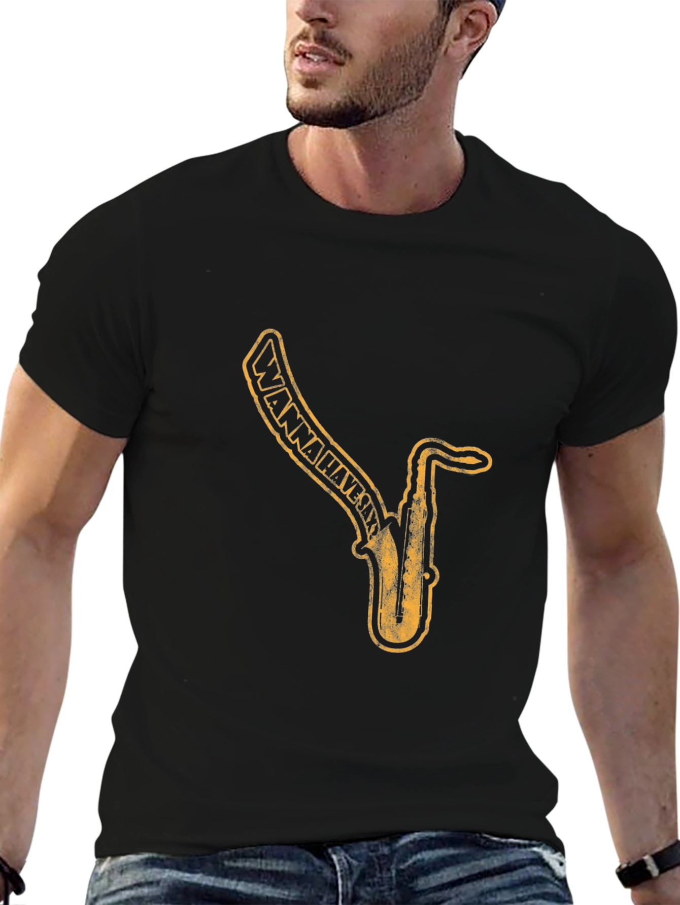 Saxophone T-Shirt - Wanna Have Sax?