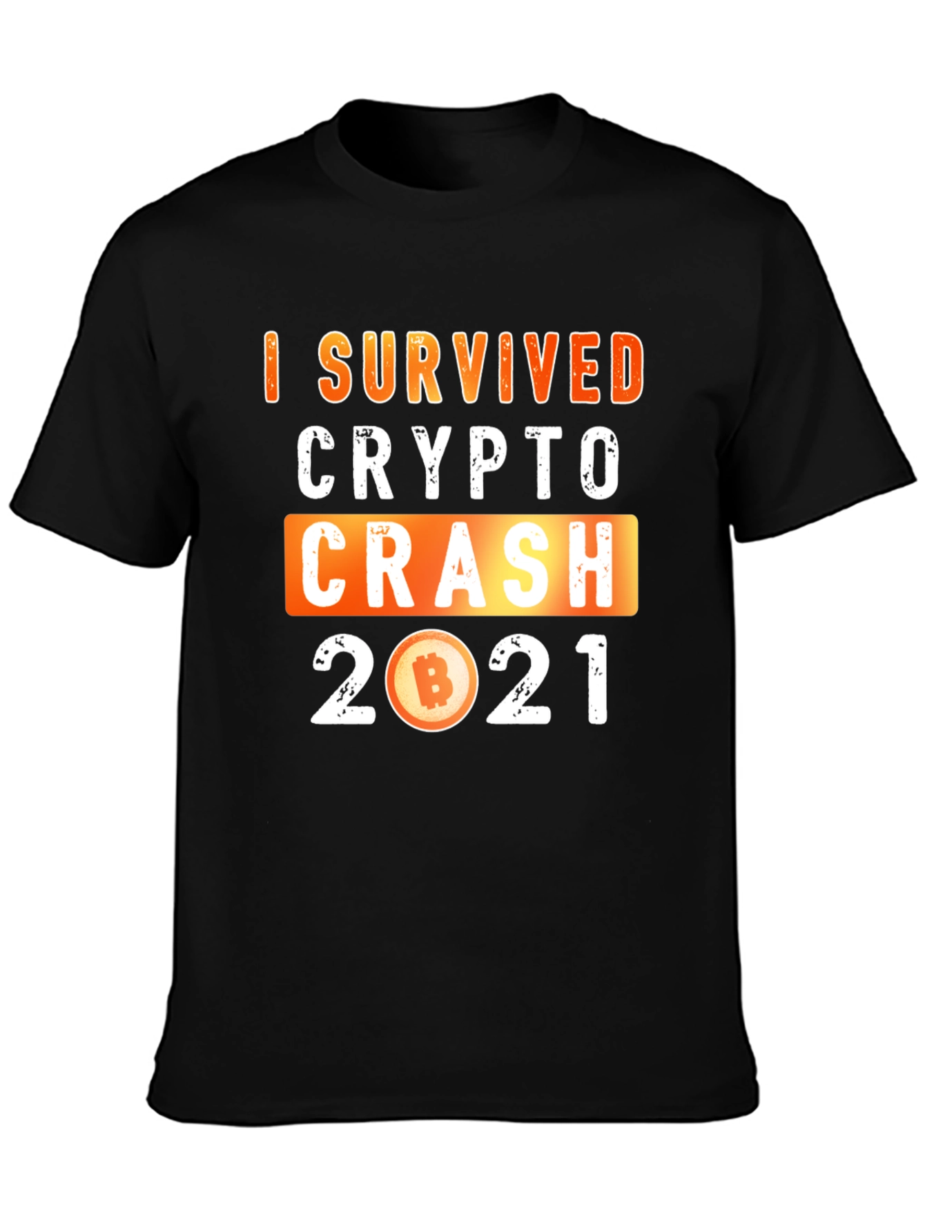 Crypto Crash 2021 T-Shirt Bitcoin