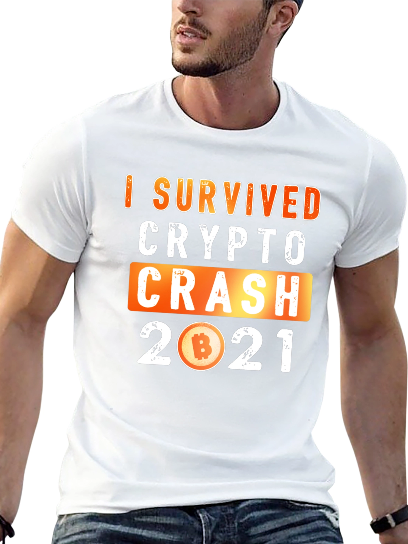 Crypto Crash 2021 T-Shirt Bitcoin