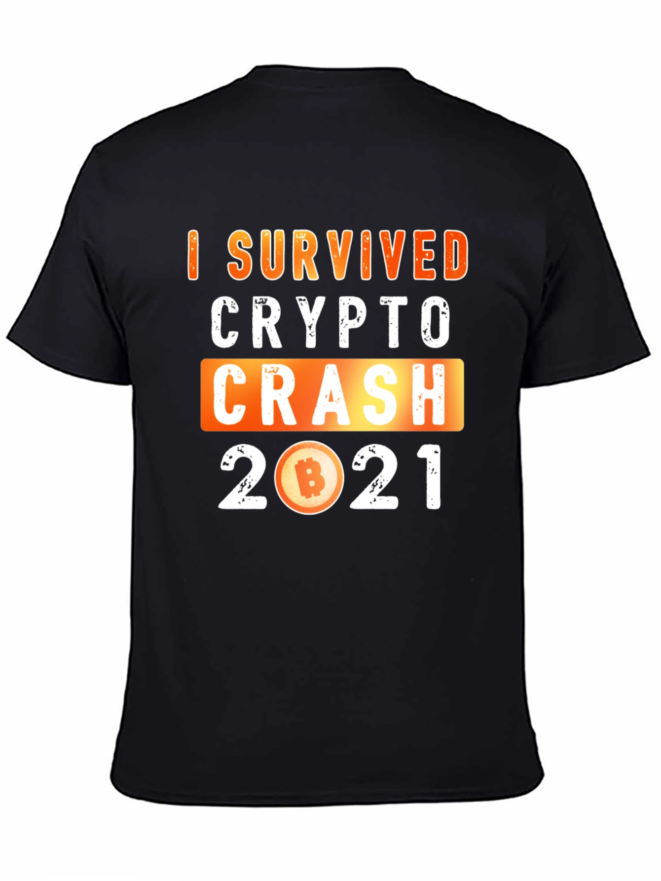 Crypto Crash 2021 T-Shirt Bitcoin