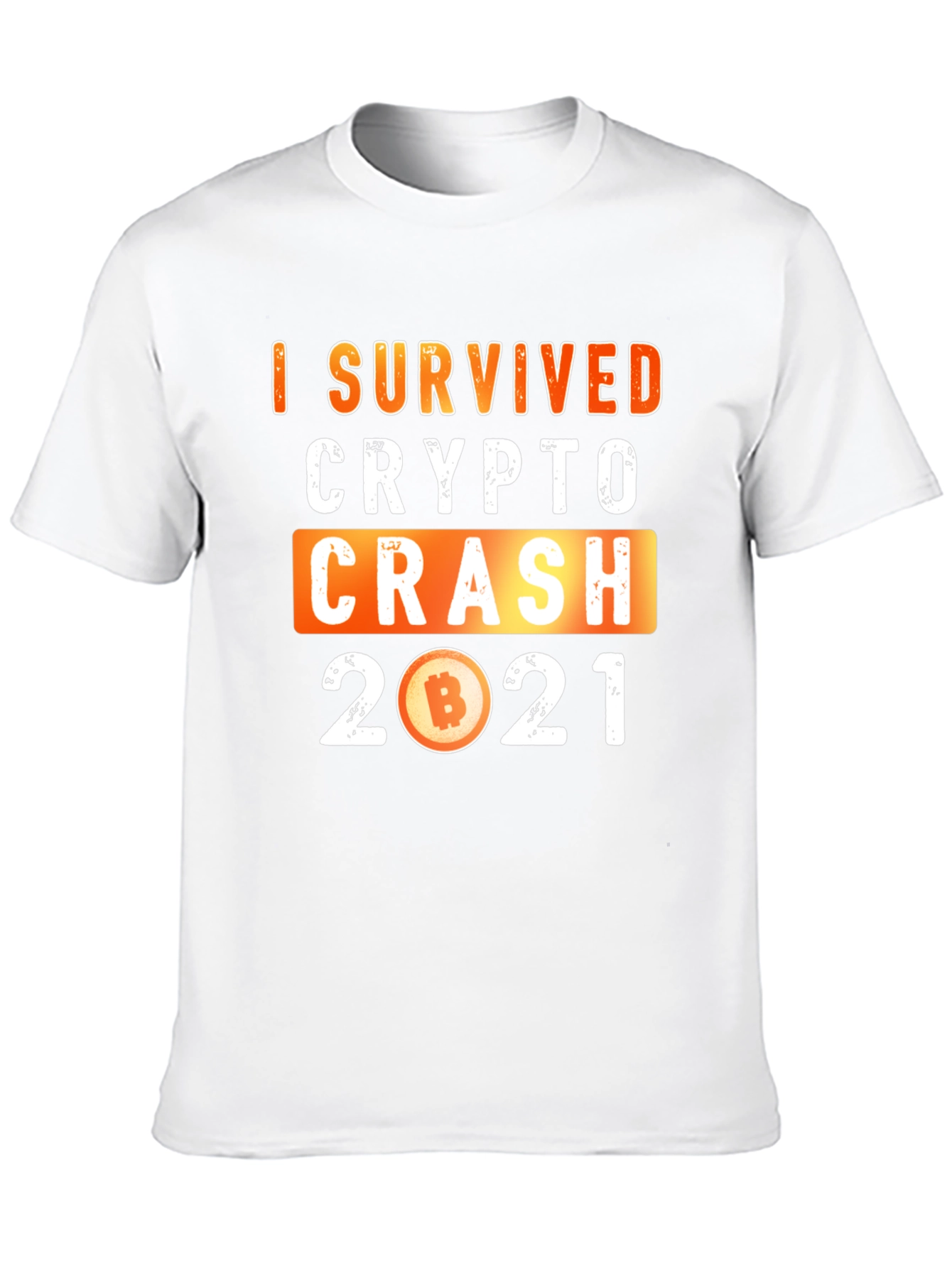 Crypto Crash 2021 T-Shirt Bitcoin
