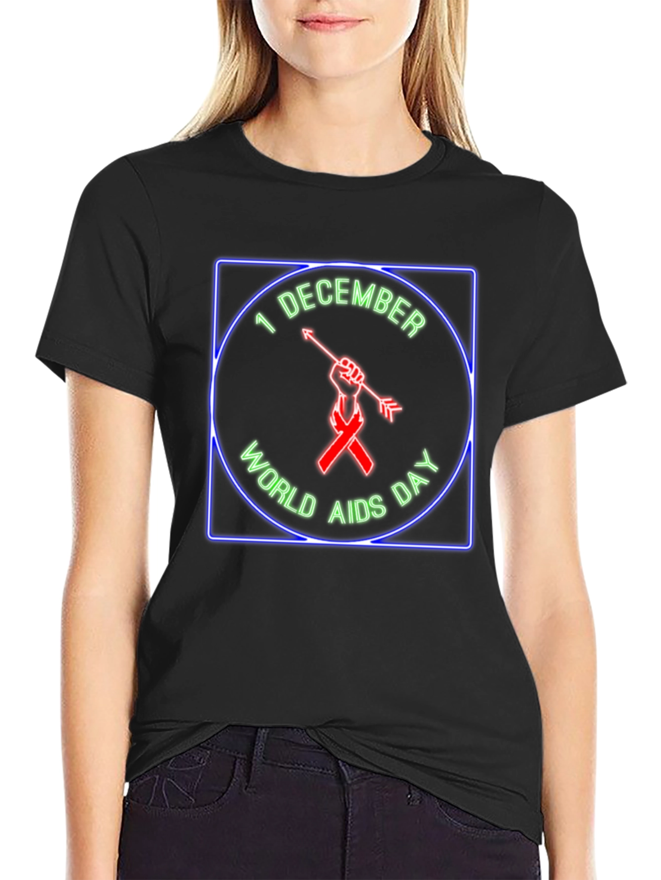 World Aids Day T-Shirt: 1 December Awareness Tee