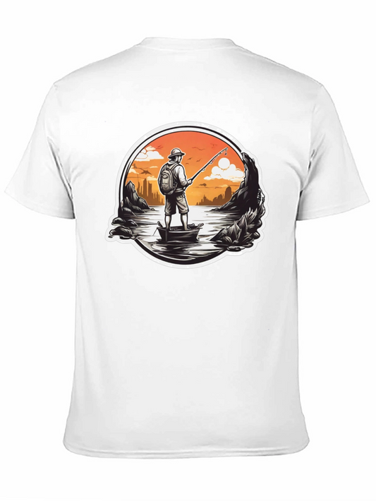 Fishing Adventure T-Shirt - Lakeside Angler Design
