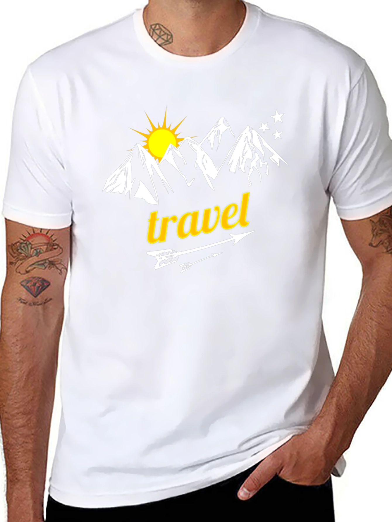 Travel Graphic Tee - Adventure Awaits