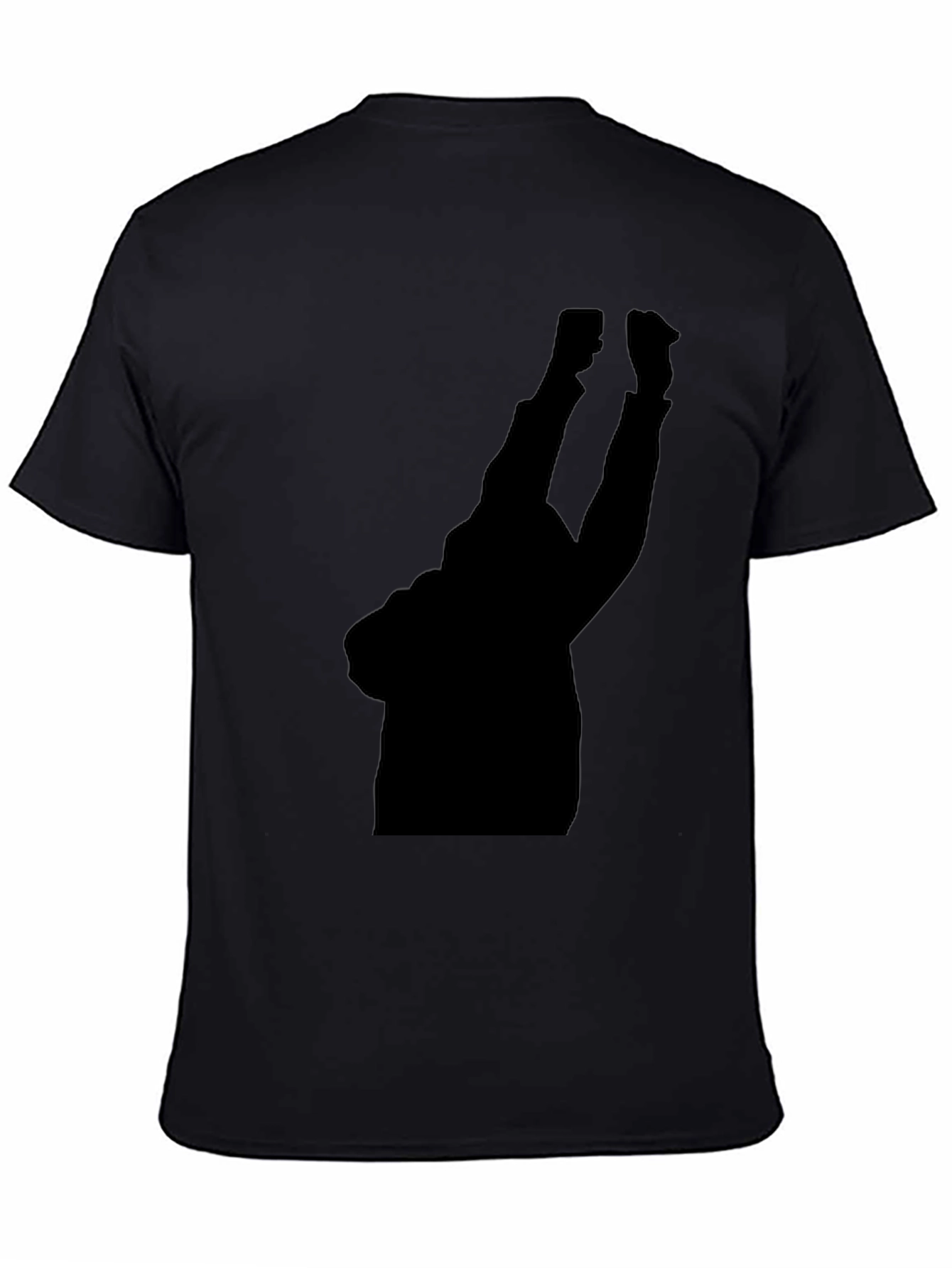 Silhouette Graphic Black T-Shirt