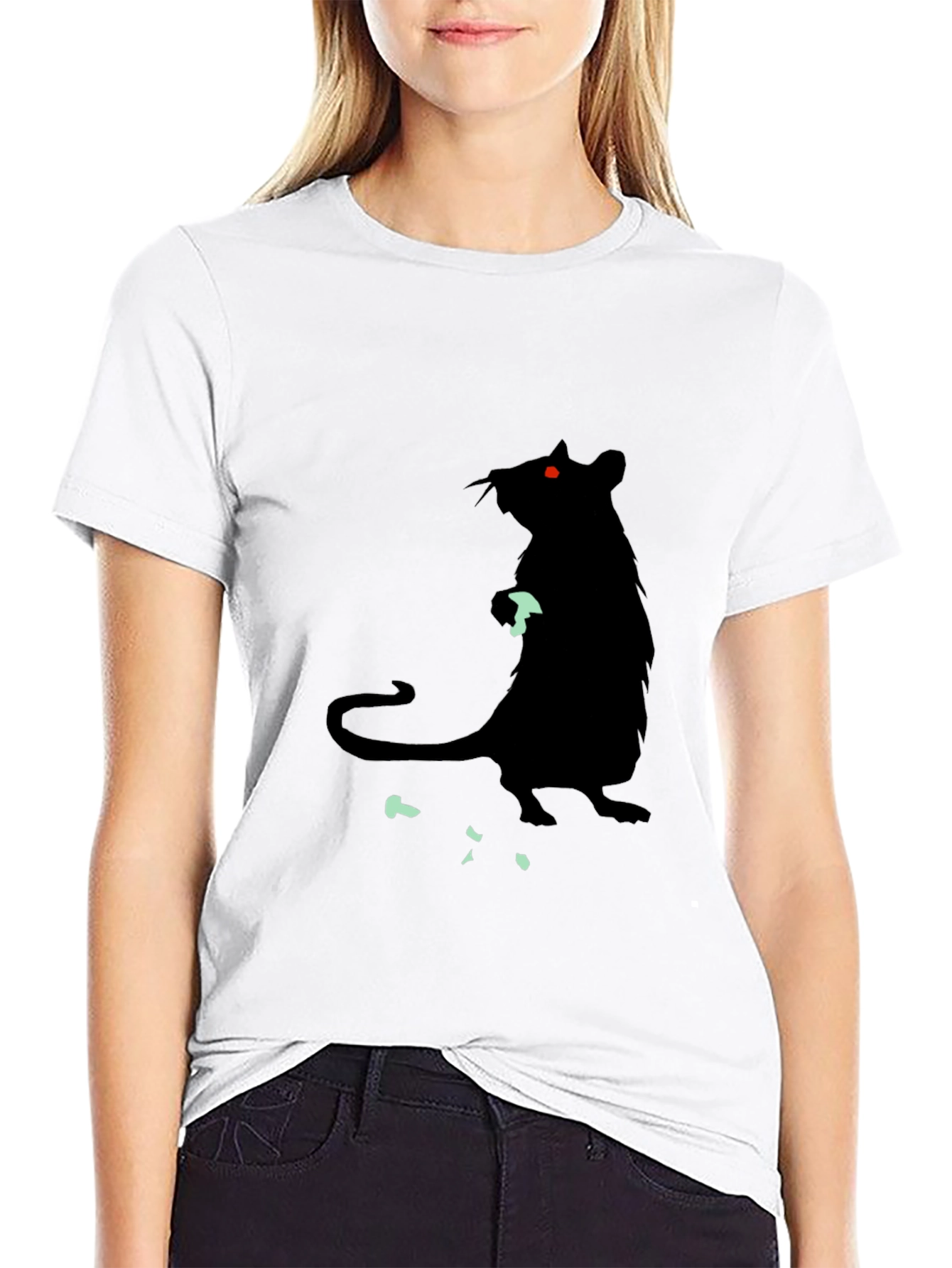 Rat Graphic Tee - Dark Humor T-Shirt
