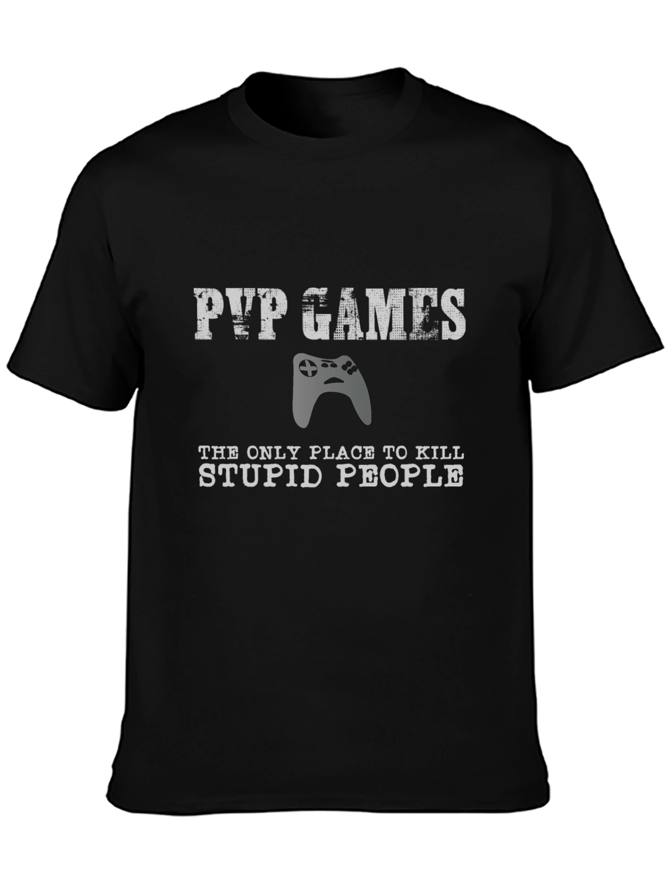 PVP Games T-Shirt - Kill Stupid People Tee