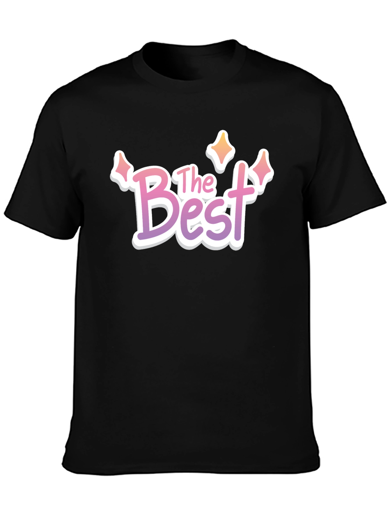 The Best Graphic T-Shirt - Mens Black Tee