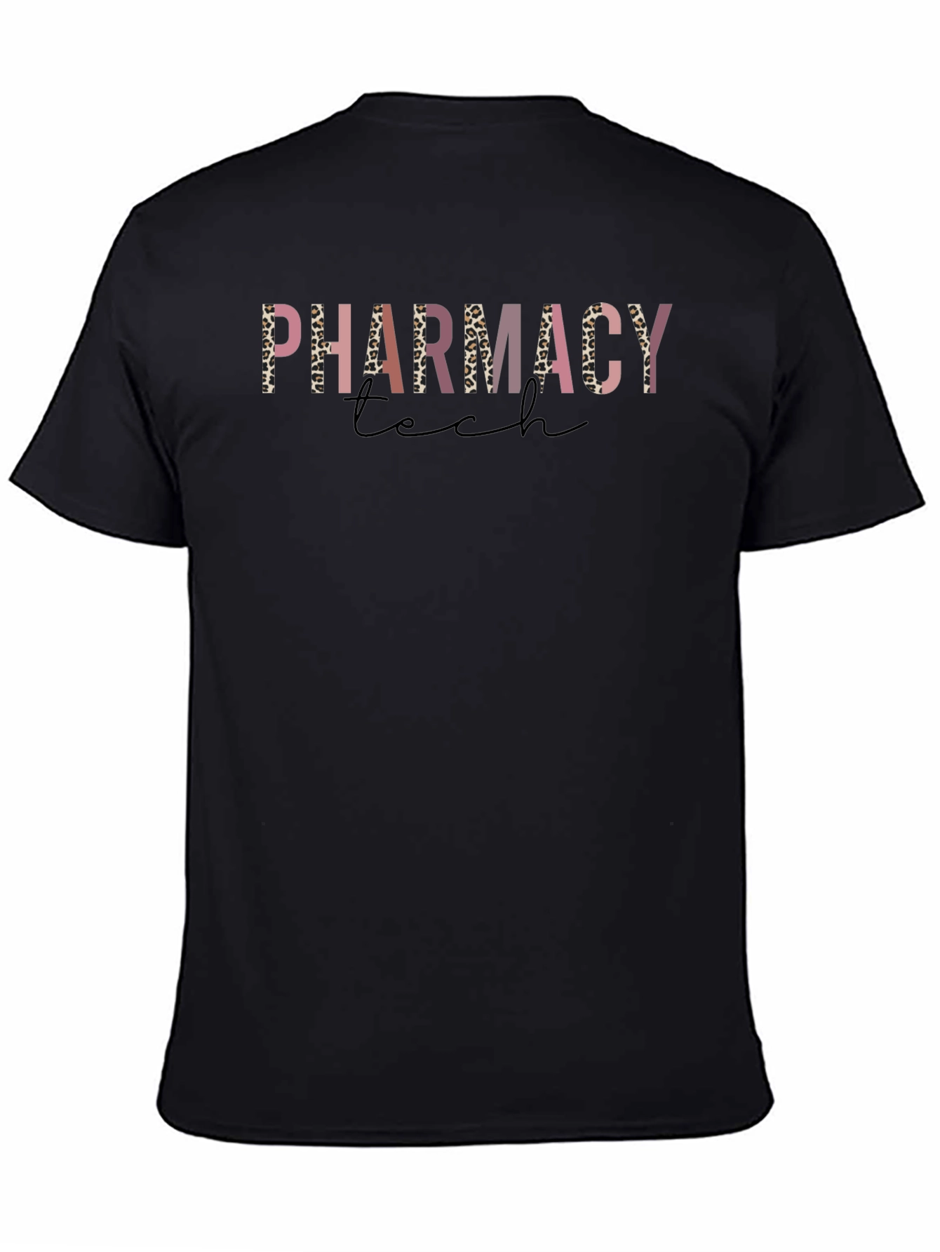 Pharmacy Tech Leopard Print T-Shirt