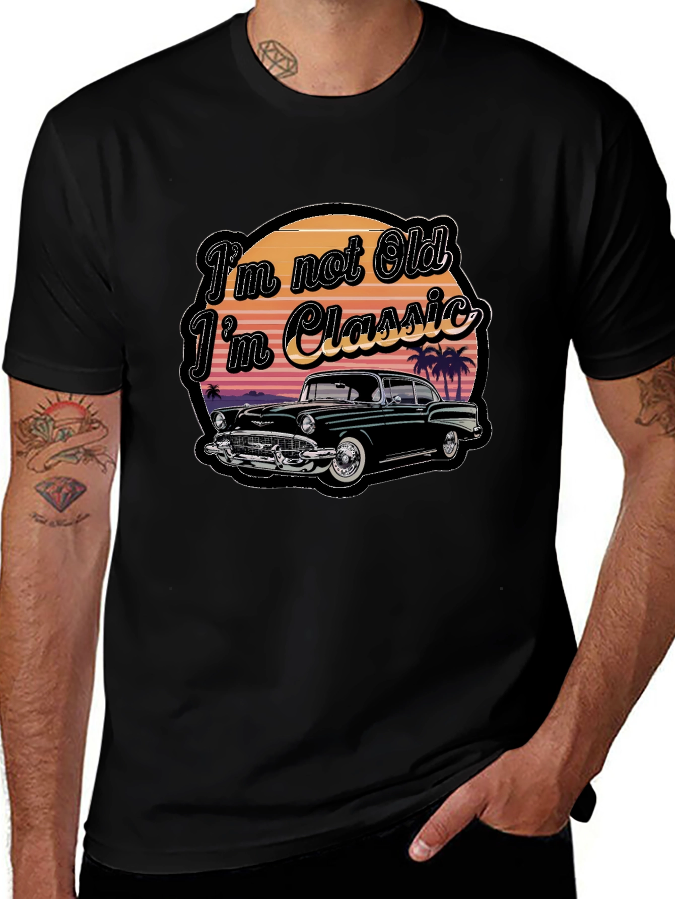 Classic Car T-Shirt - Im Not Old Im Classic