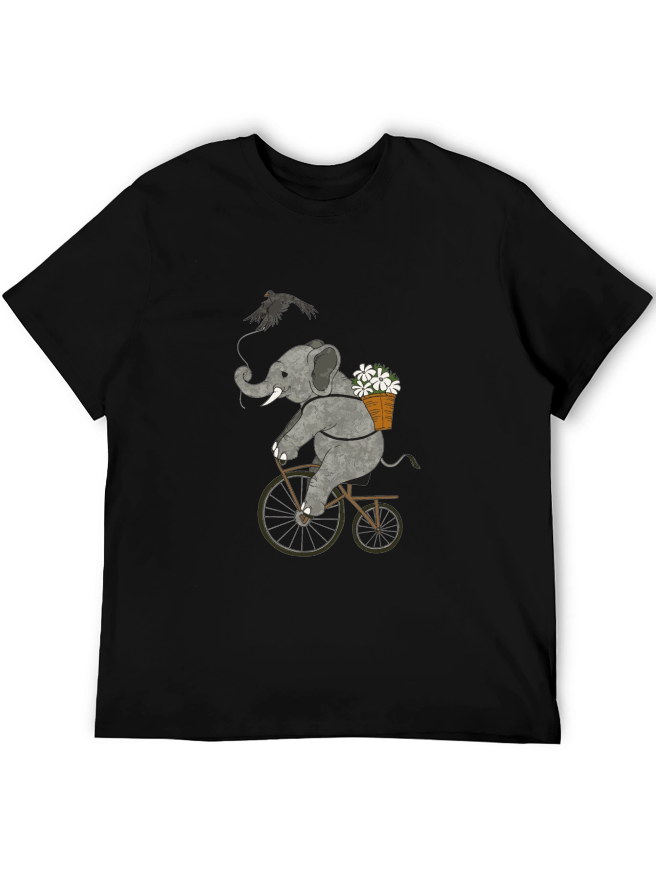 Elephant on Bike T-Shirt