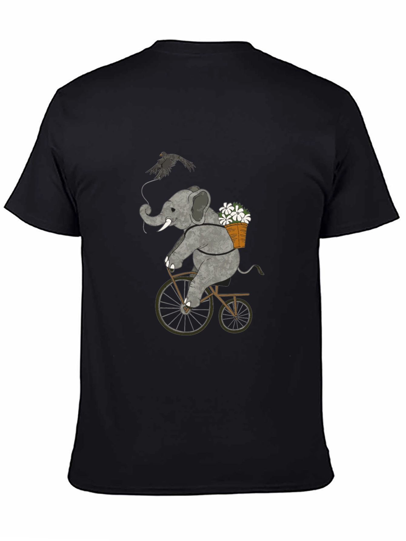 Elephant on Bike T-Shirt