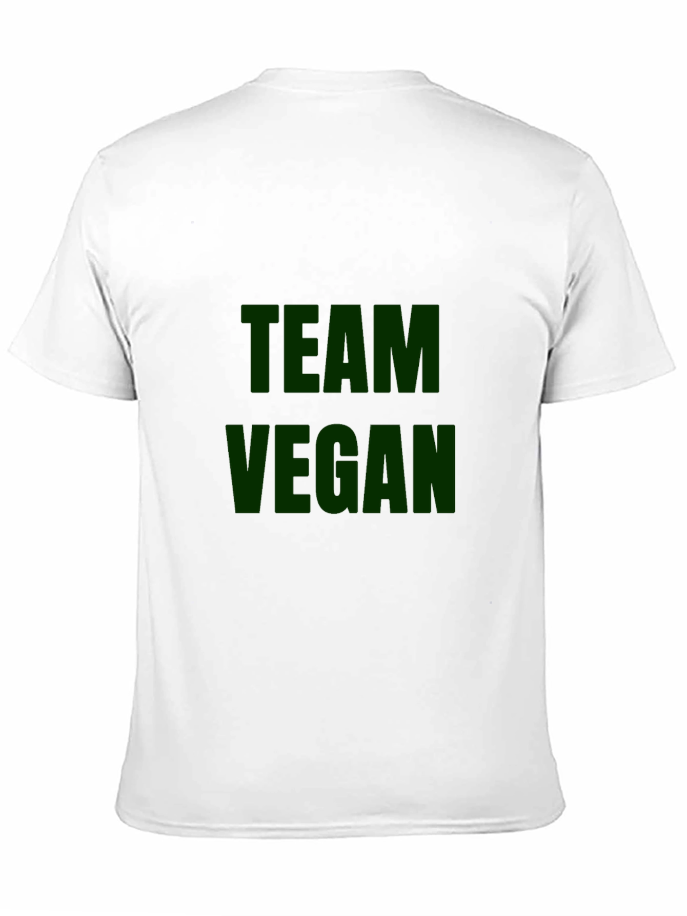 Team Vegan Graphic T-Shirt - Black