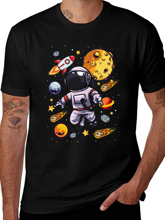 Astronaut Galaxy Graphic Tee