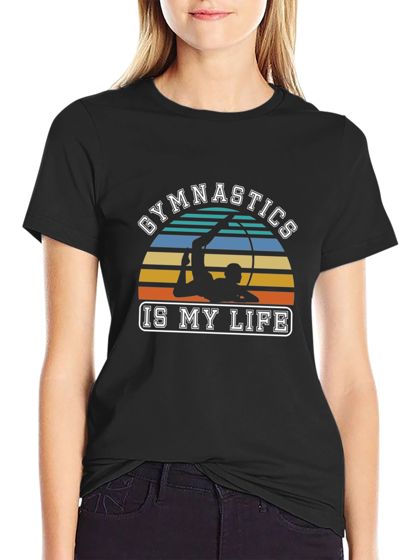 Gymnastics Is My Life Graphic T-Shirt