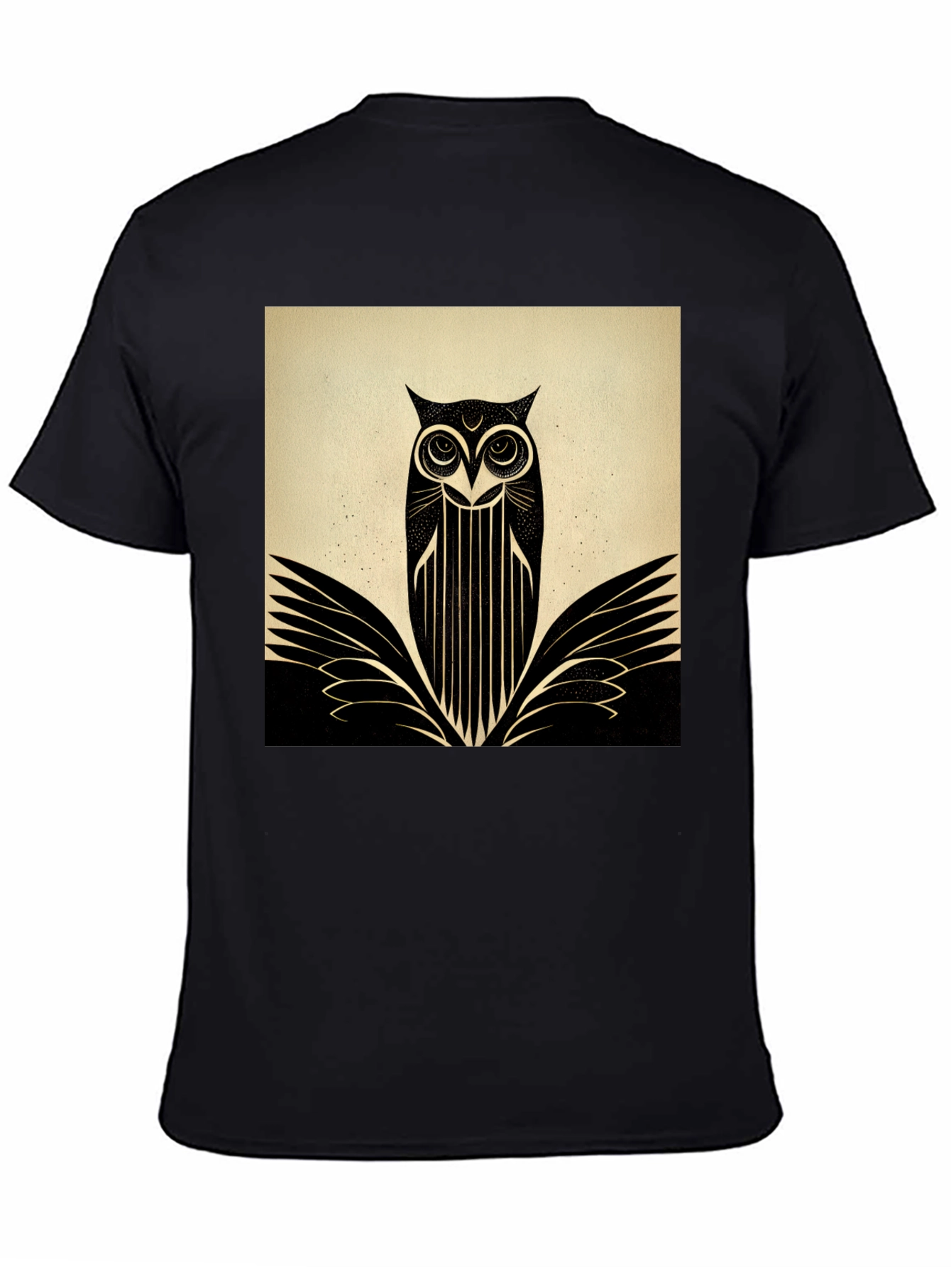 Art Deco Owl T-Shirt