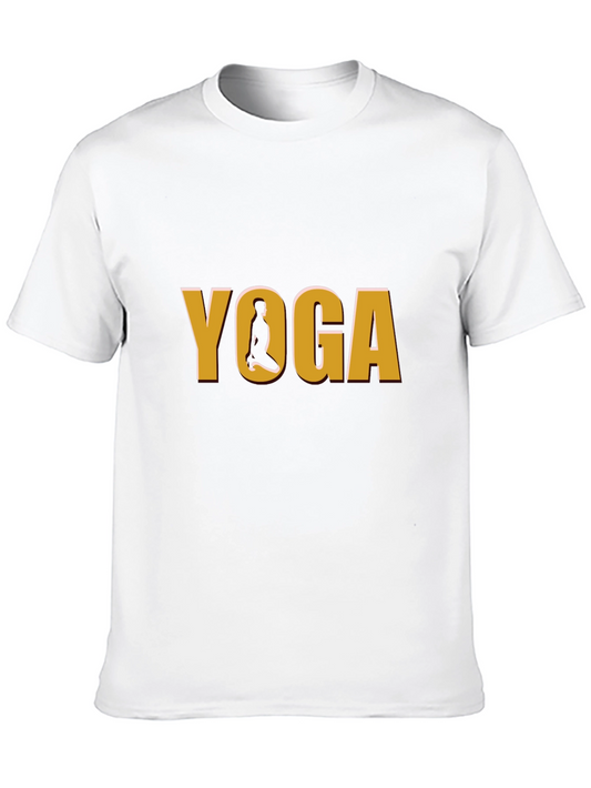 Yoga Pose Graphic Tee - Meditate in Style!