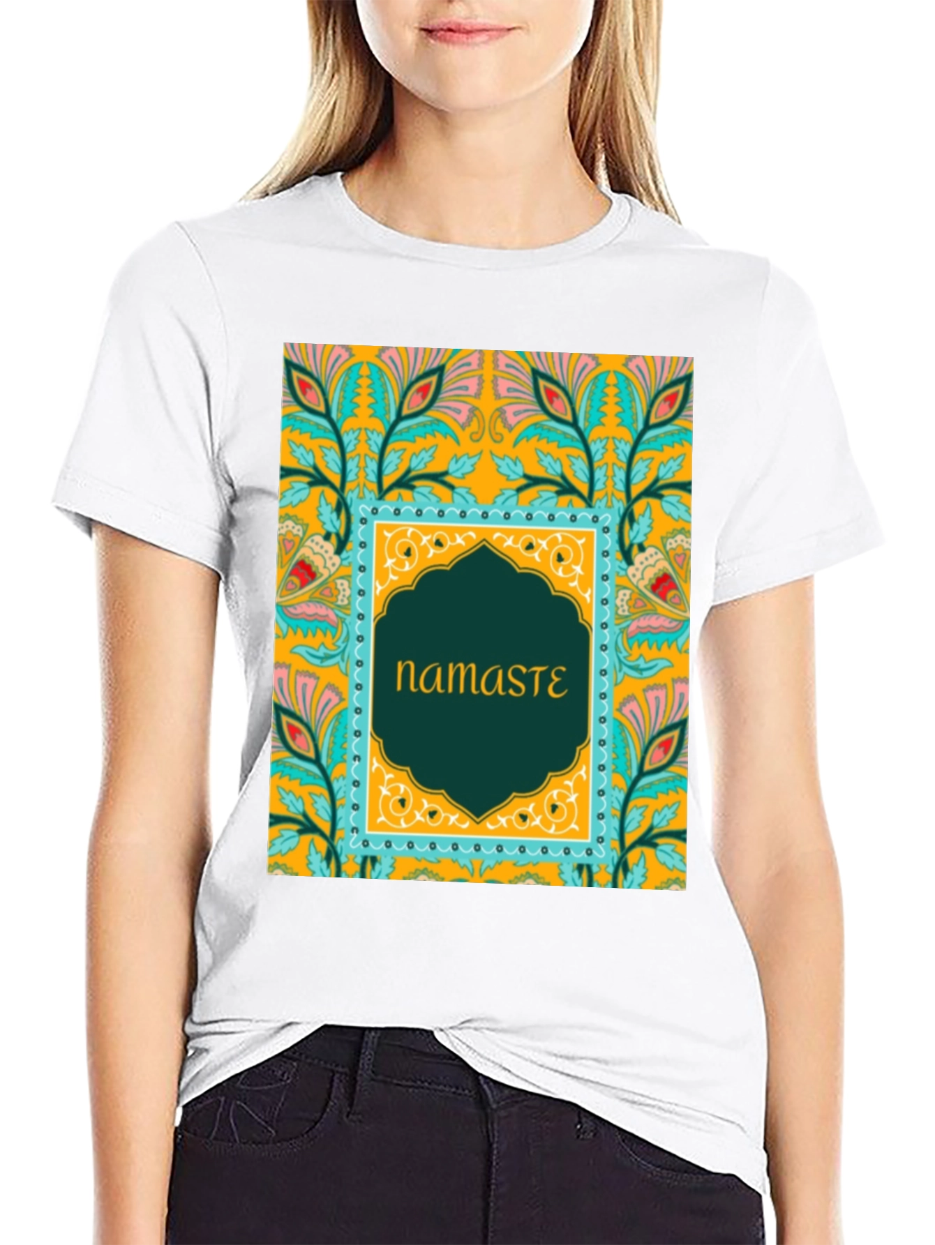 Namaste Graphic Tee - Stylish & Unique Design