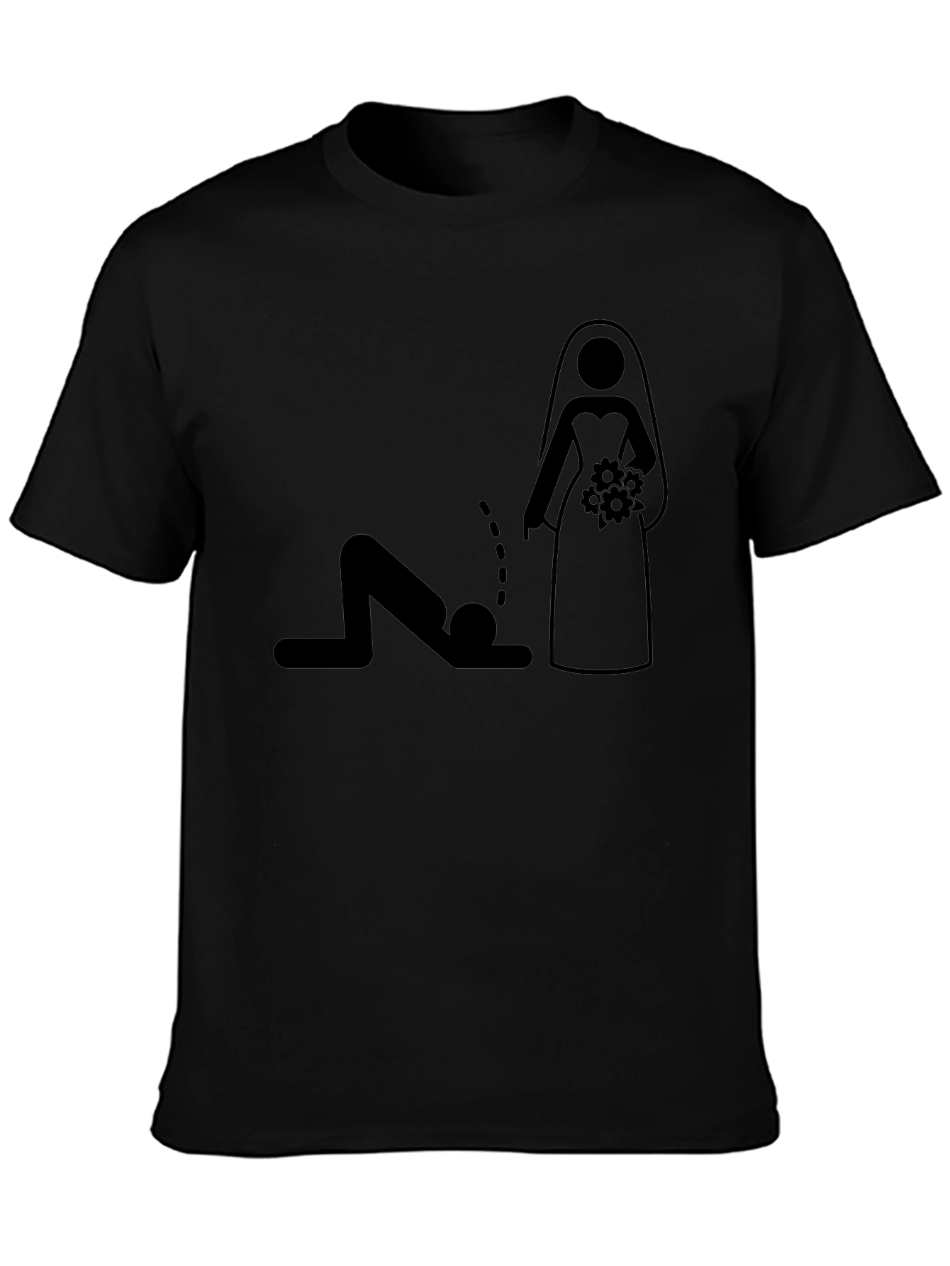 Funny Groom Stick Figure T-Shirt
