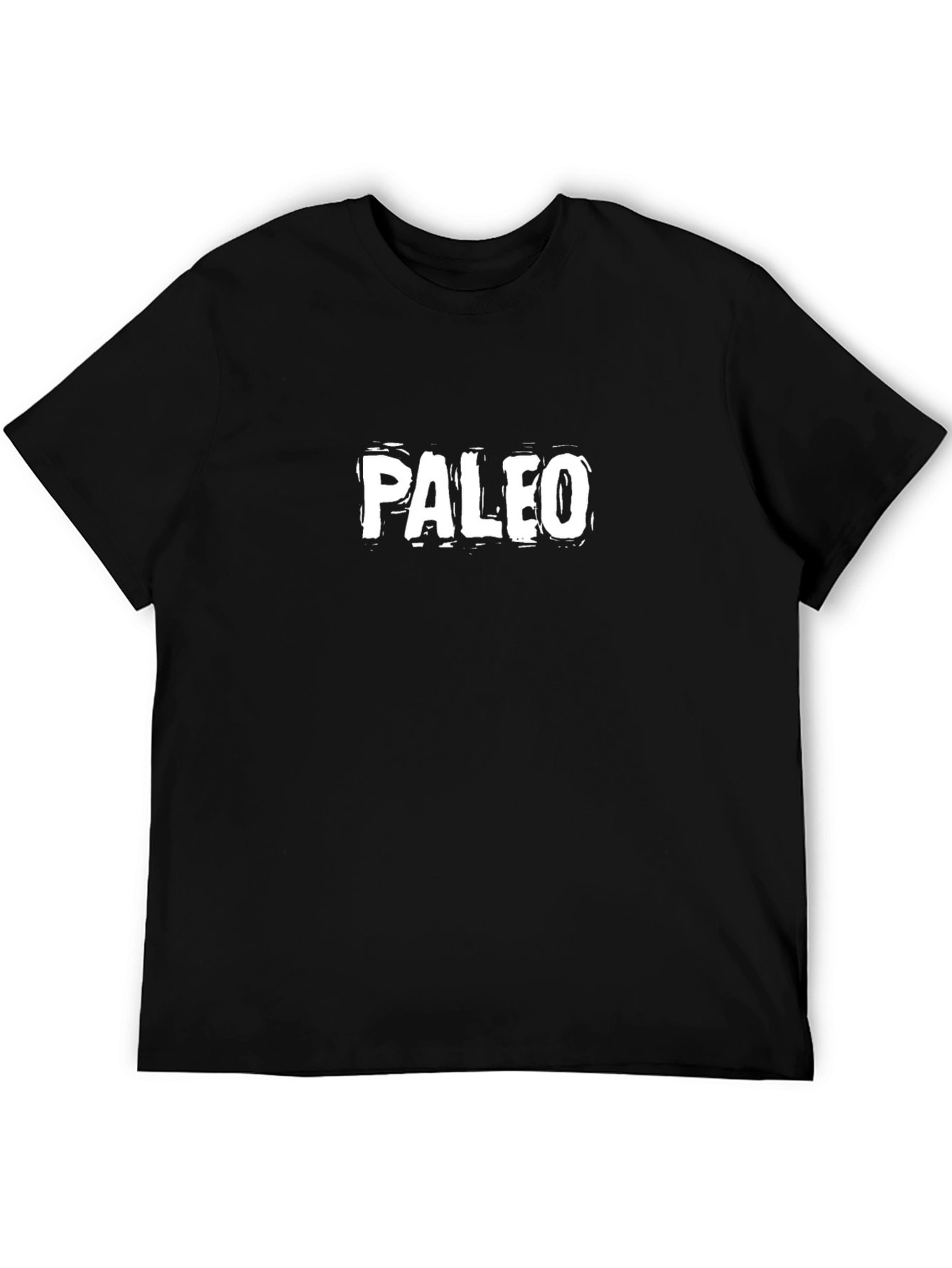 Paleo T-Shirt - Black Cotton Graphic Tee