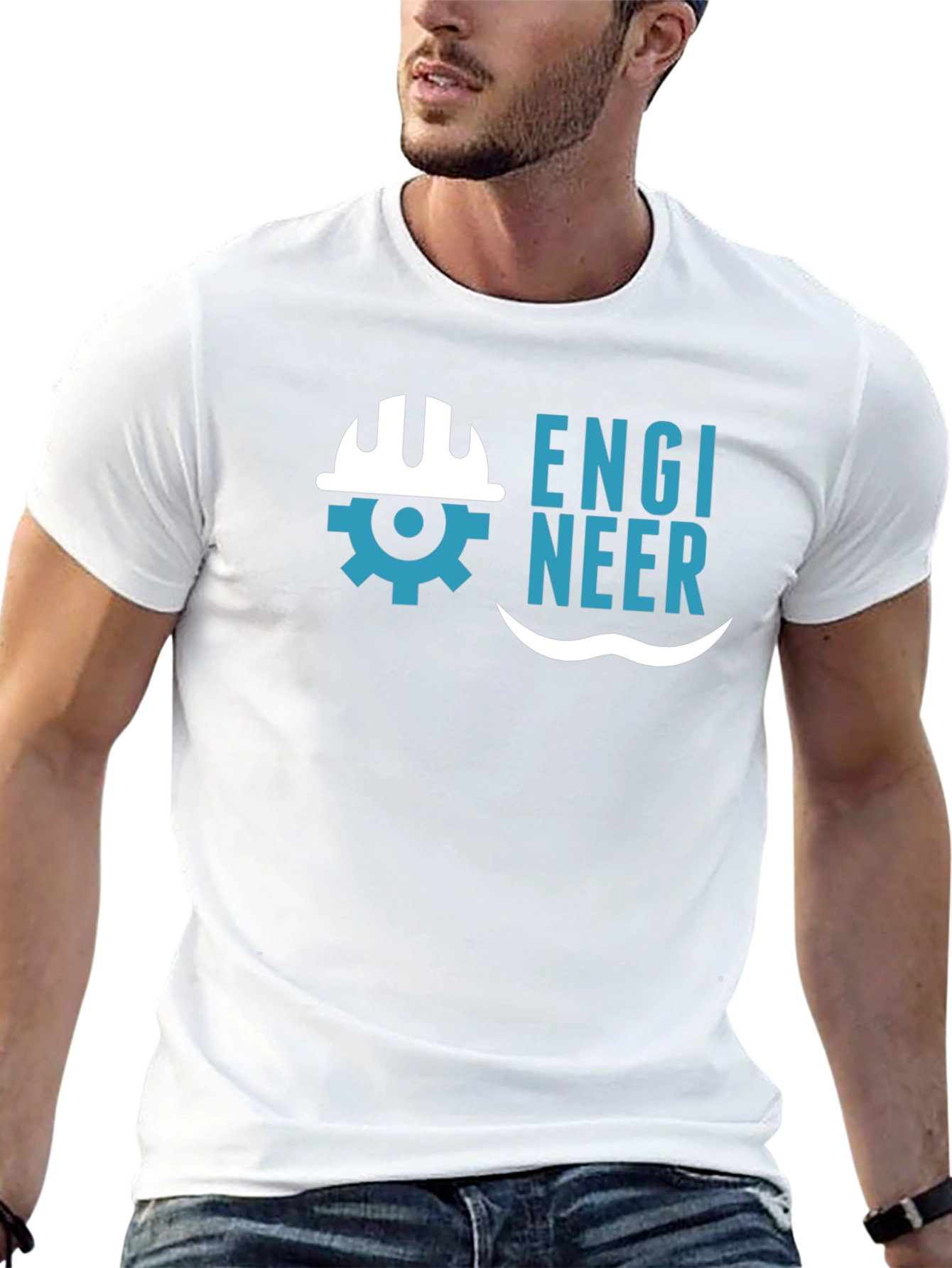 Engineer Graphic T-Shirt - Cool Design