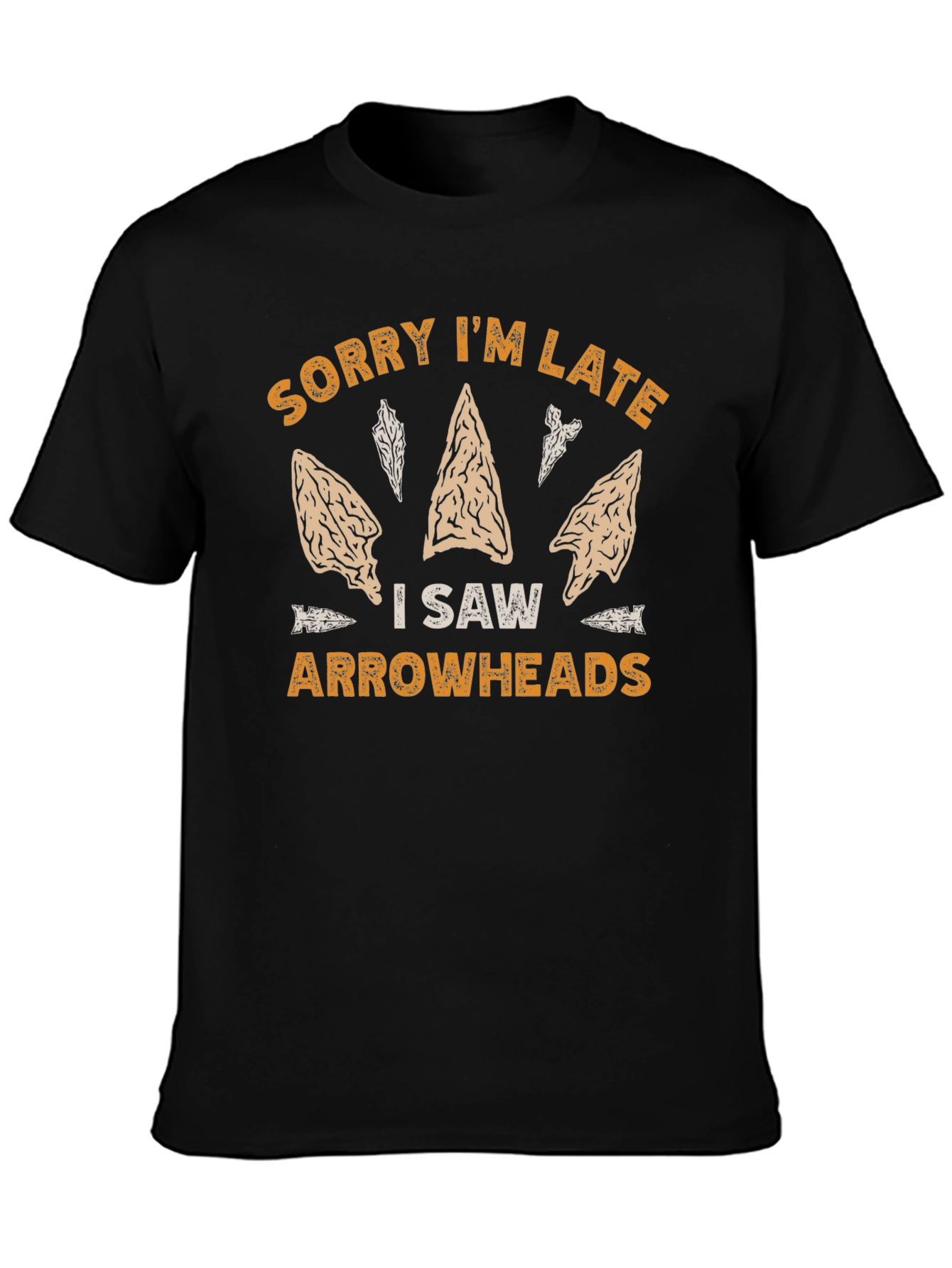 Sorry Im Late Arrowheads Graphic Tee