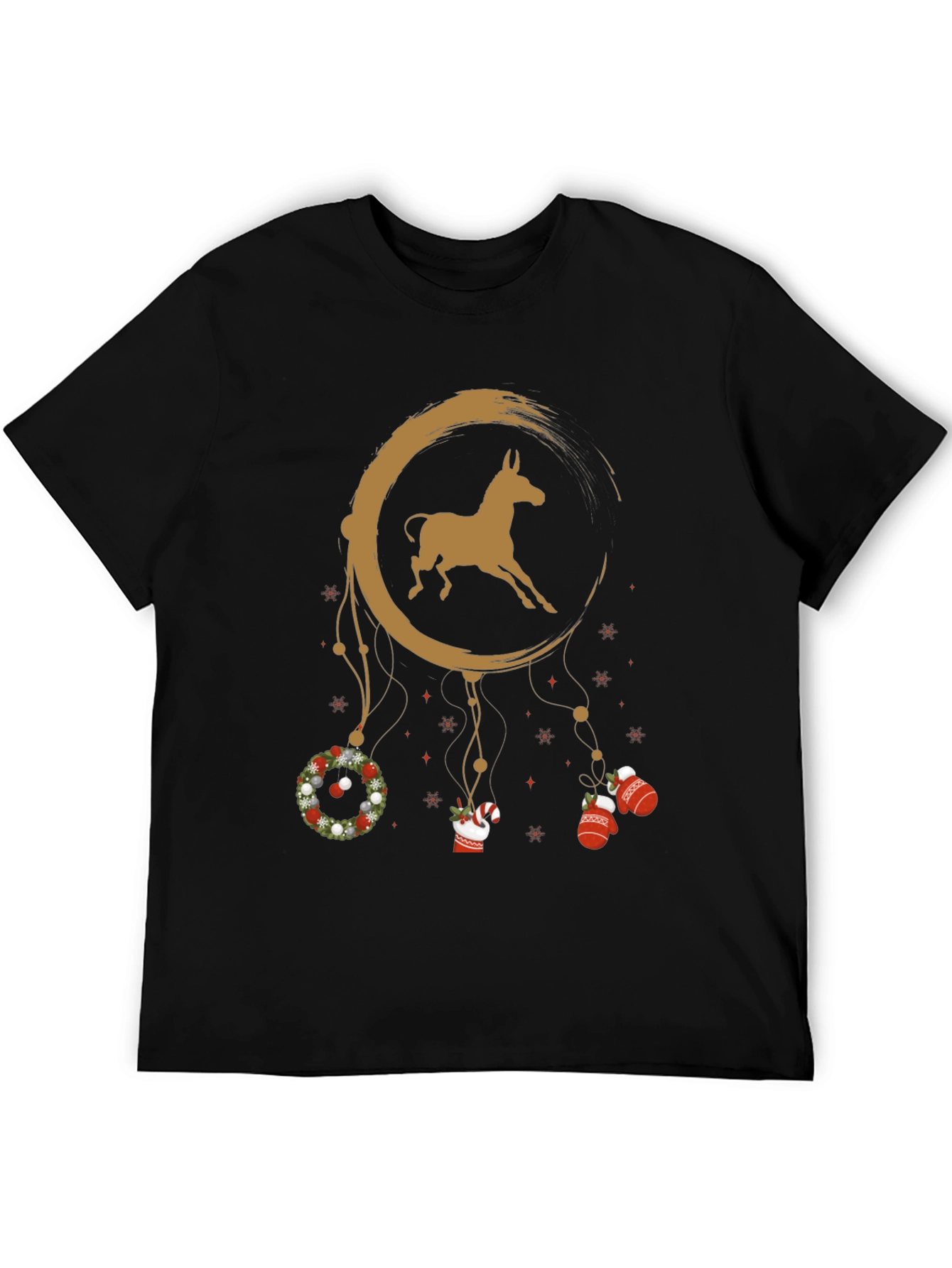 Festive Horse Dreamcatcher Graphic Tee