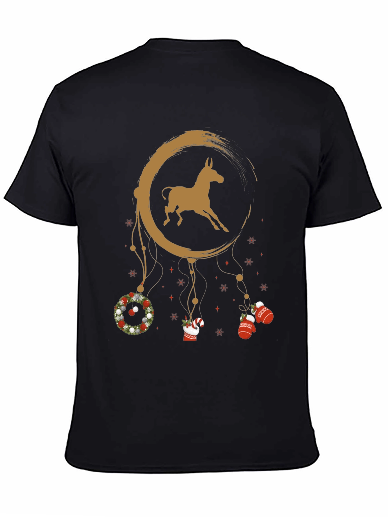 Festive Horse Dreamcatcher Graphic Tee