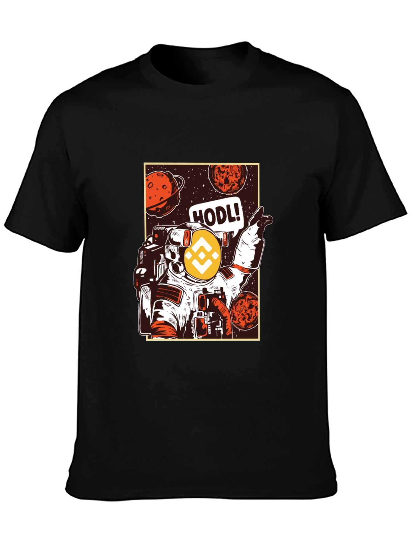 Crypto Astronaut HODL T-Shirt