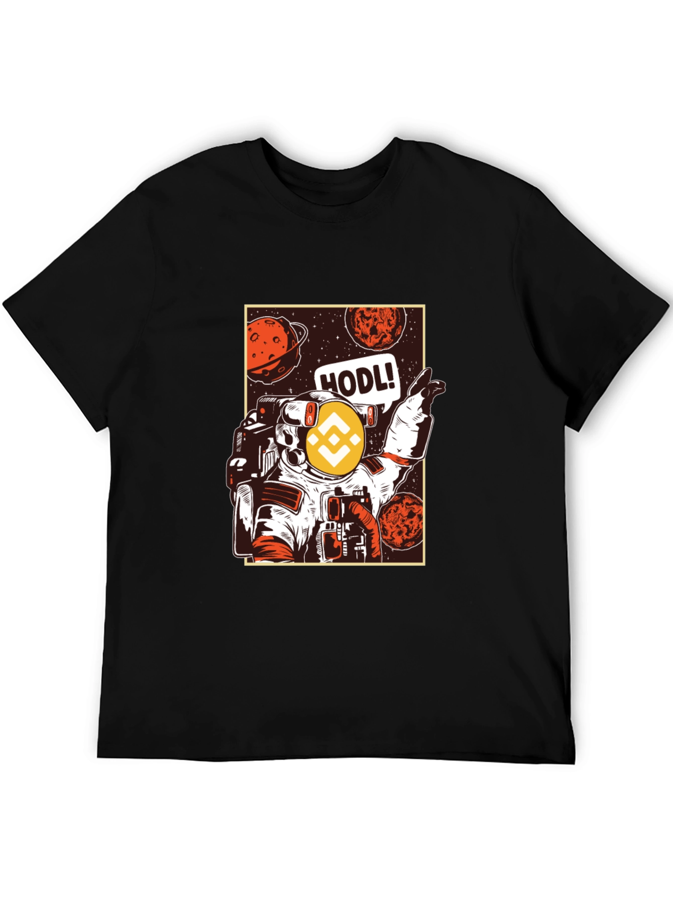 Crypto Astronaut HODL T-Shirt