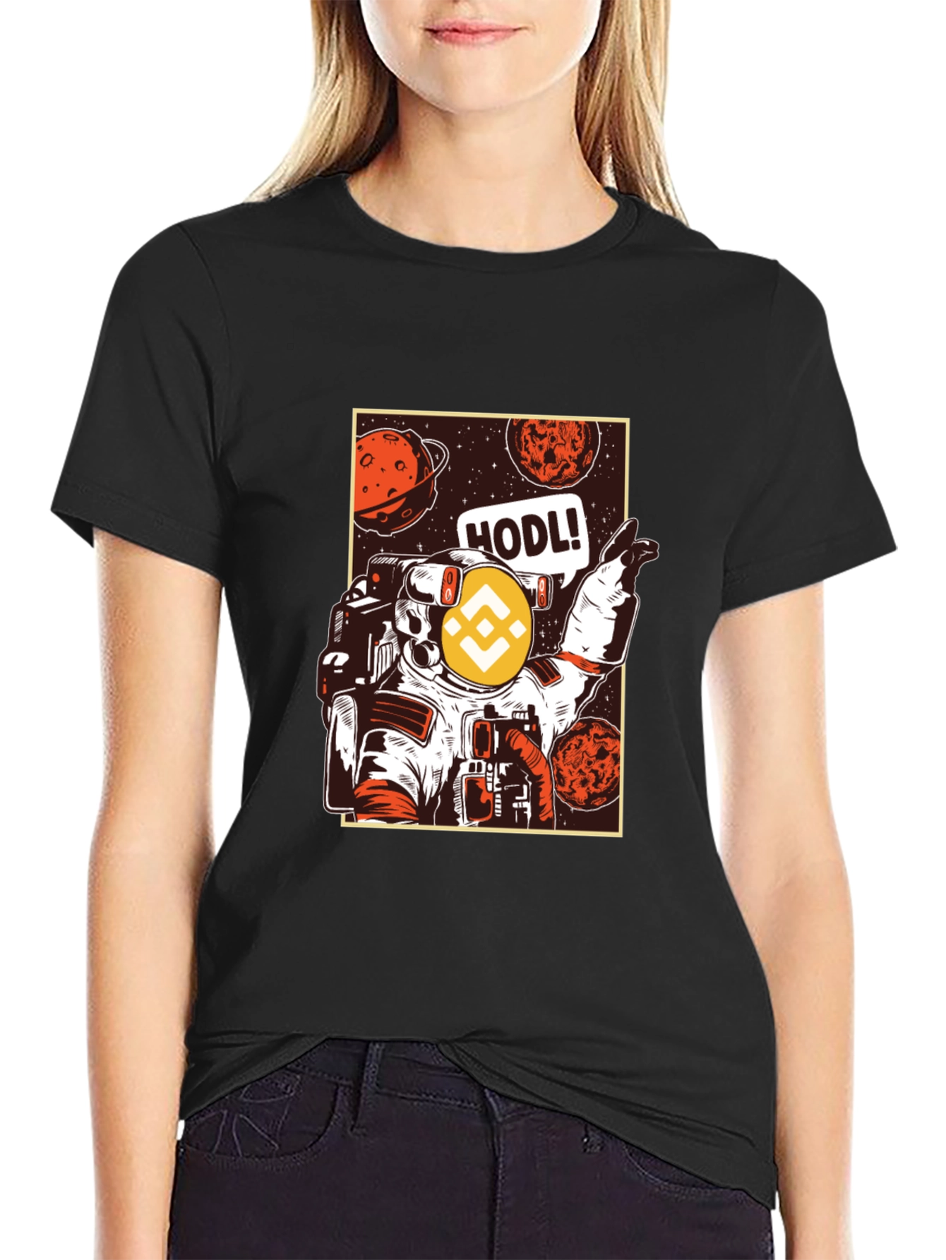 Crypto Astronaut HODL T-Shirt