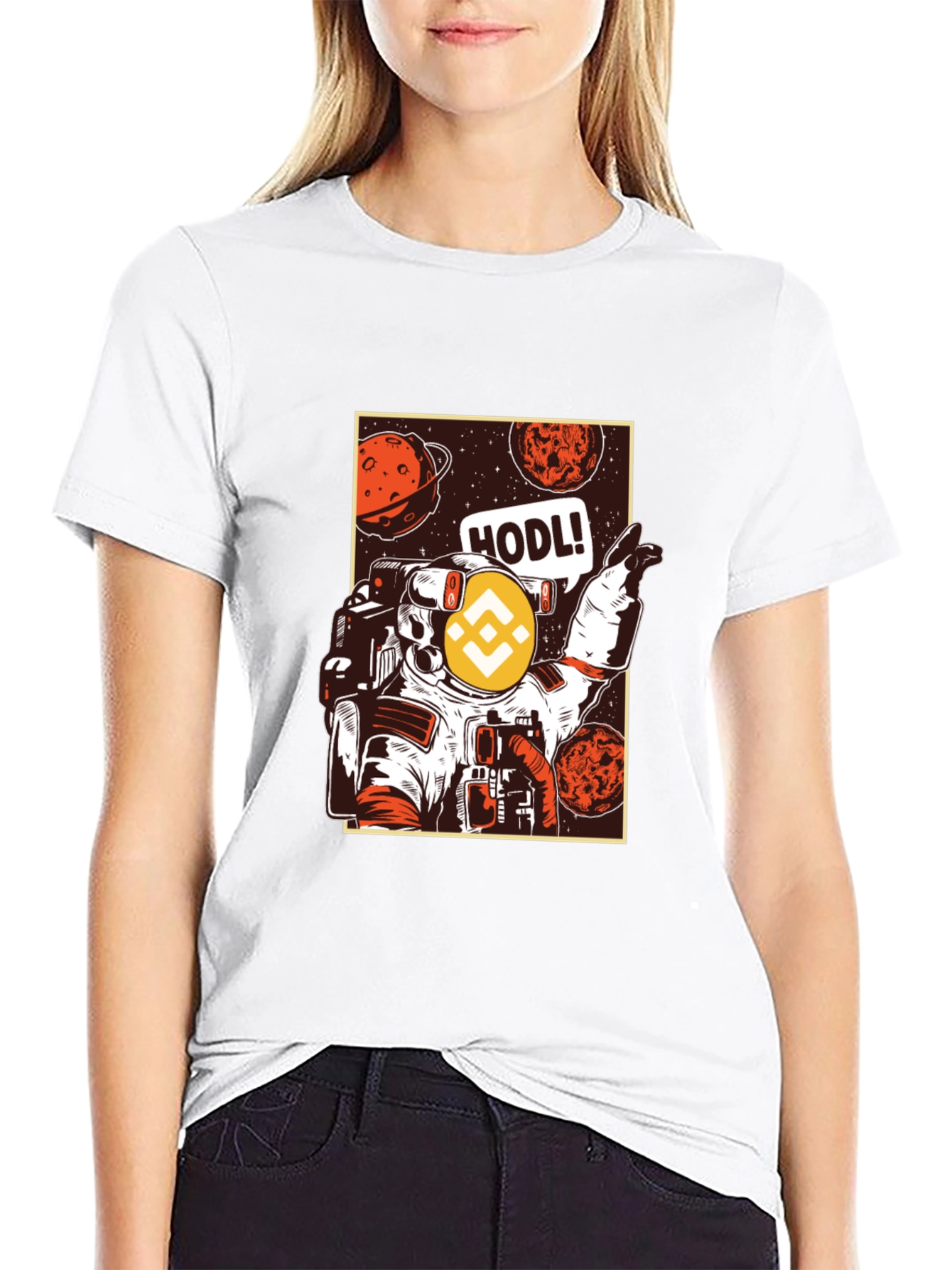 Crypto Astronaut HODL T-Shirt