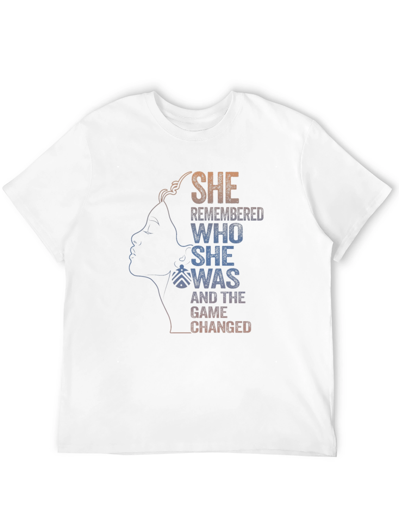 She Remembered Who She Was T-Shirt