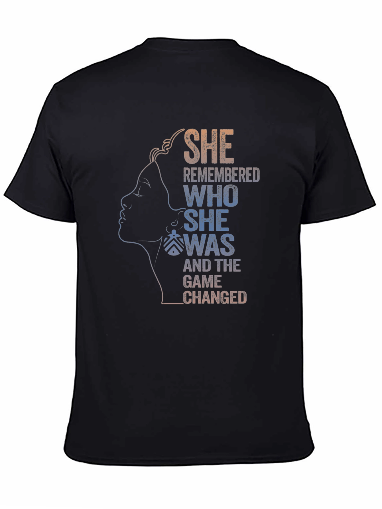 She Remembered Who She Was T-Shirt