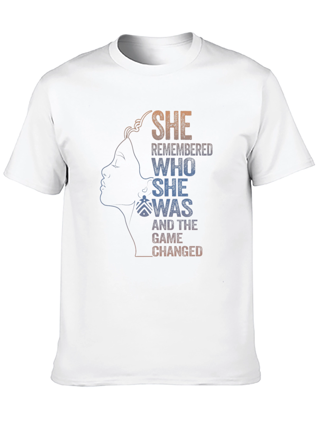 She Remembered Who She Was T-Shirt