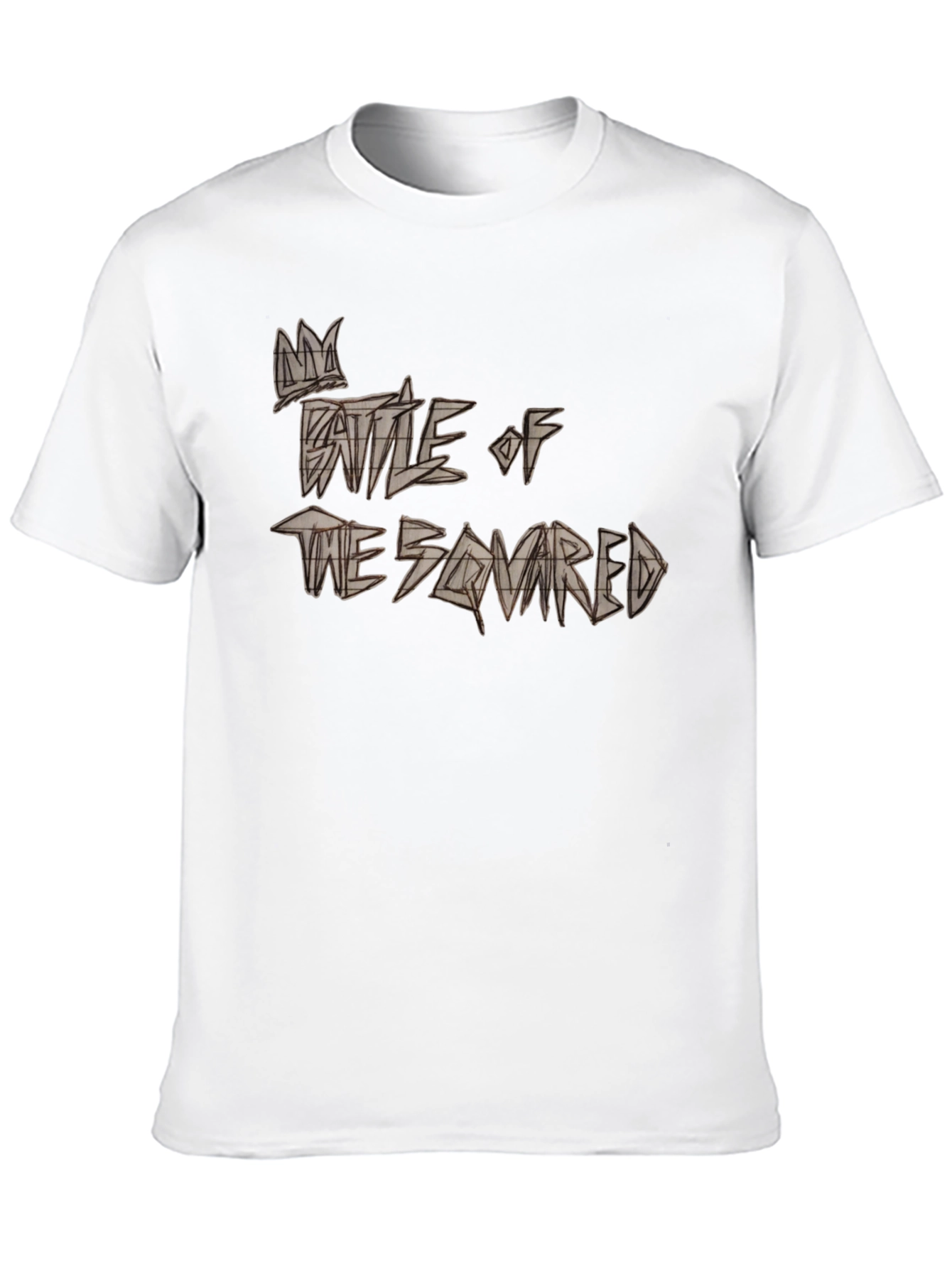 Battle of the Squared Graphic Tee