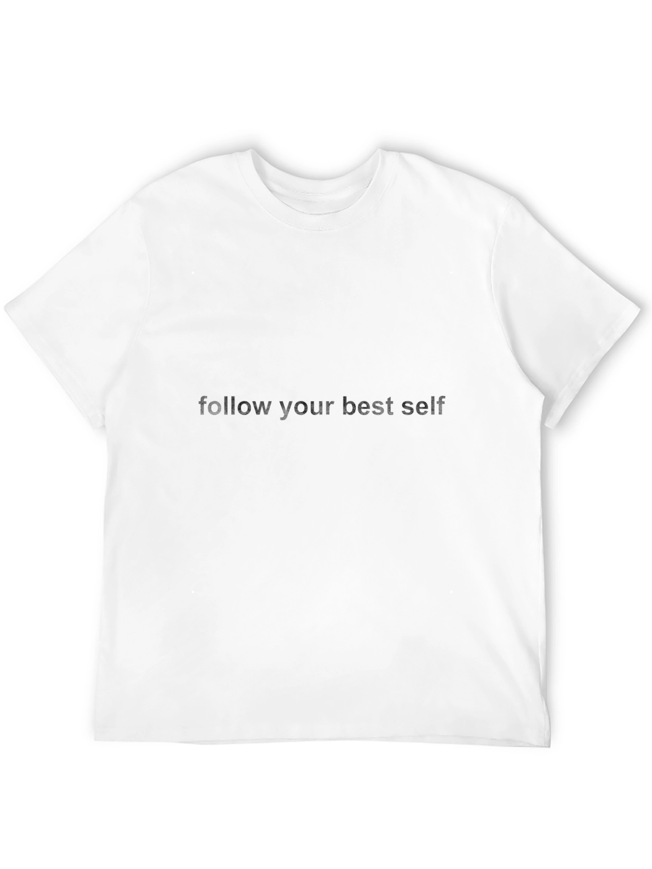Follow Your Best Self Black T-Shirt