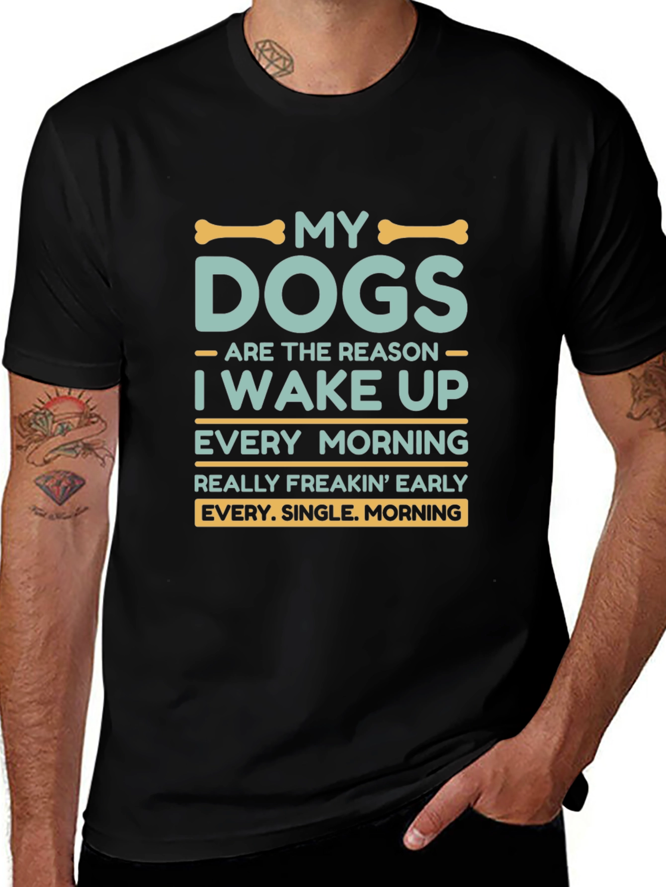 My Dogs Wake Me Up T-Shirt