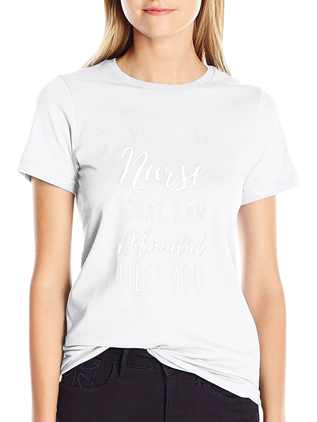 Funny Nurse Dilaudid Meet You Graphic T-Shirt