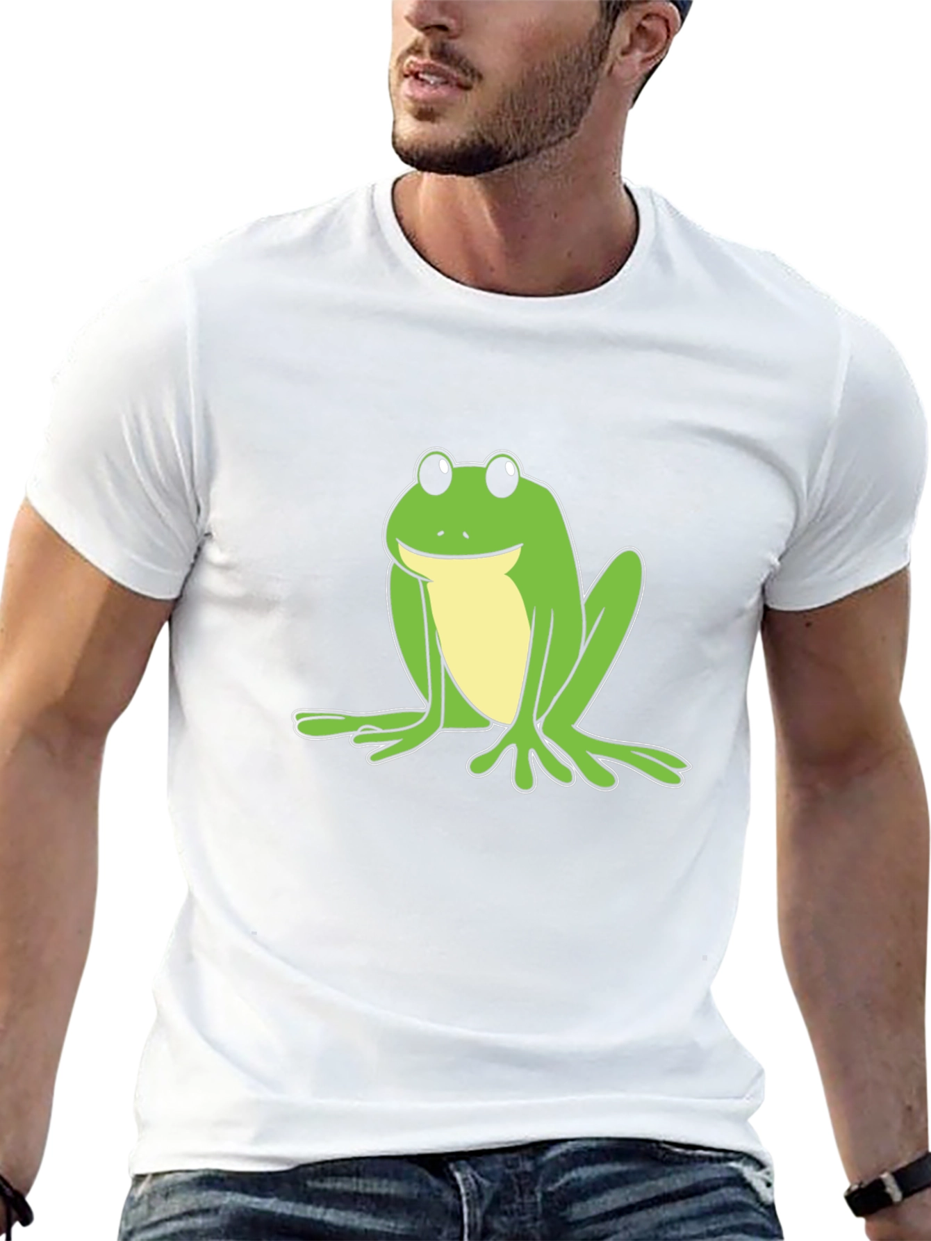 Frog Graphic Black T-Shirt