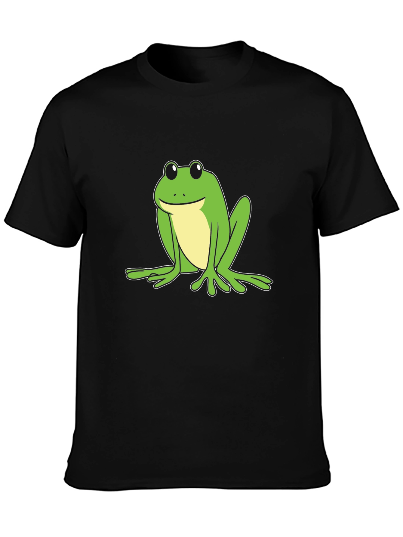 Frog Graphic Black T-Shirt
