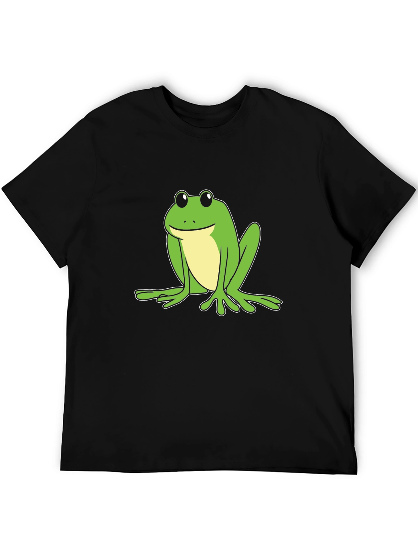 Frog Graphic Black T-Shirt