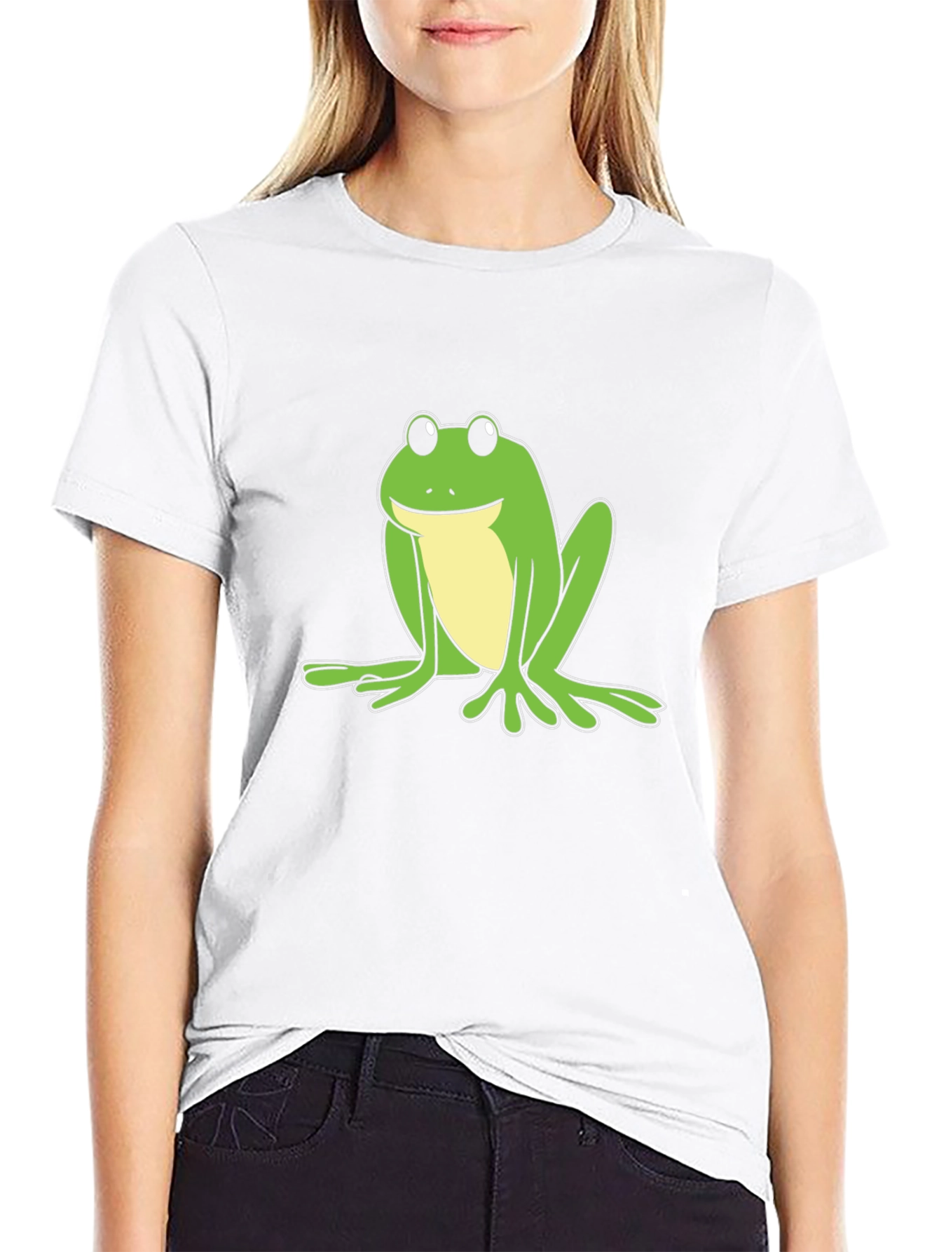 Frog Graphic Black T-Shirt