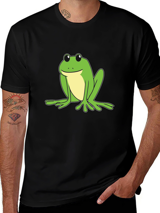 Frog Graphic Black T-Shirt