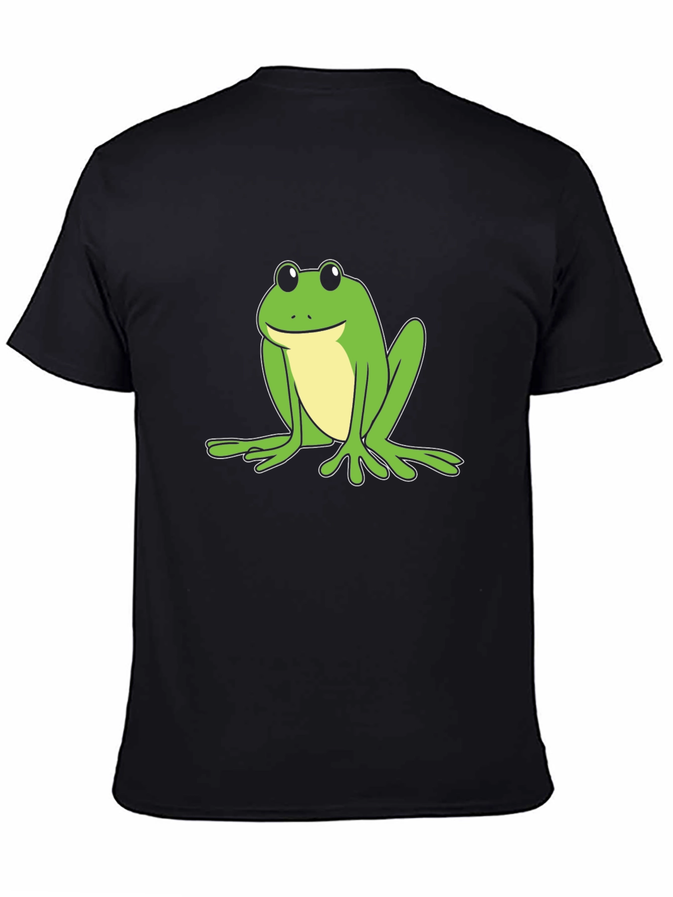 Frog Graphic Black T-Shirt
