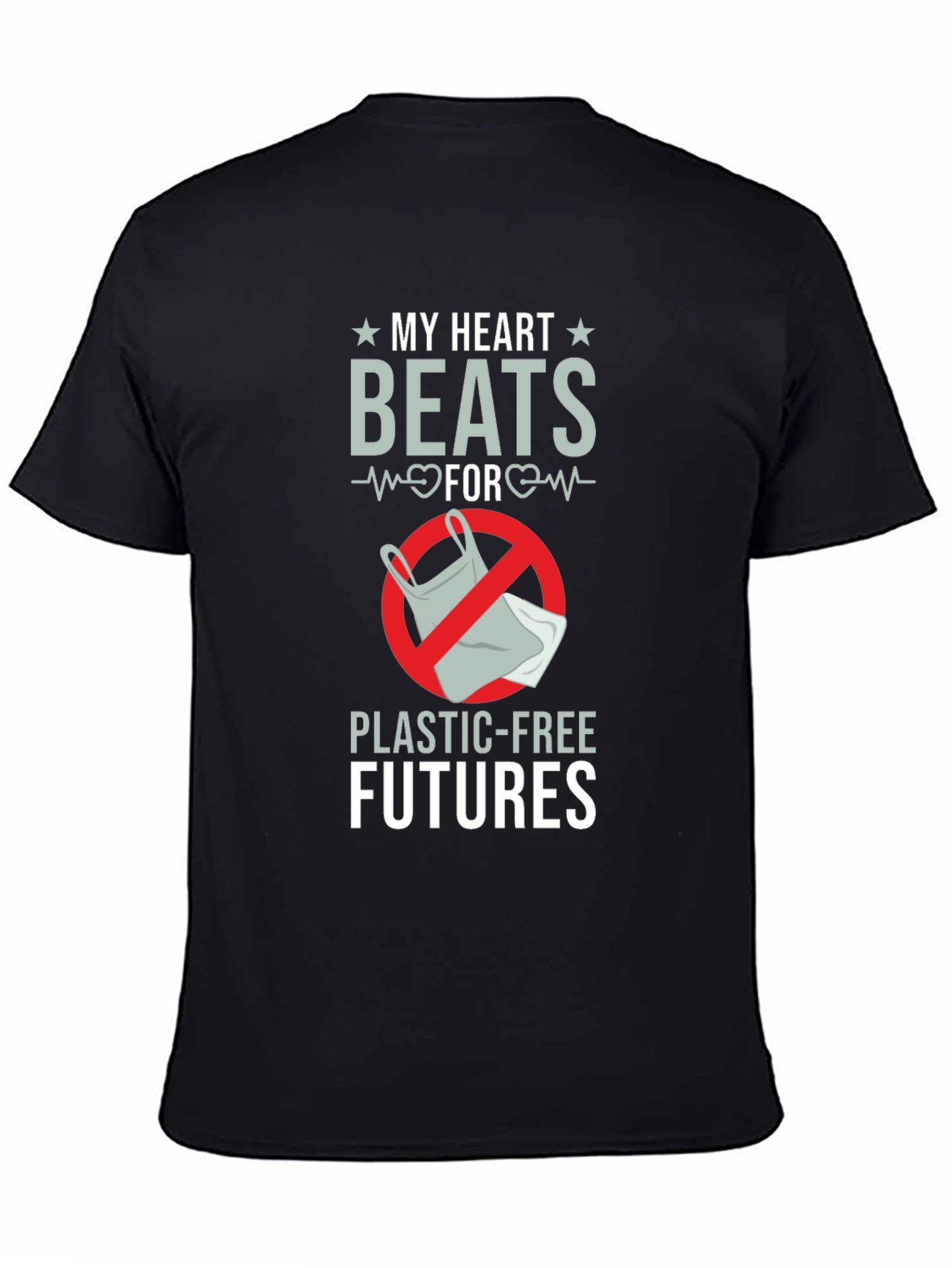 Plastic-Free Futures T-Shirt - Eco-Friendly Design