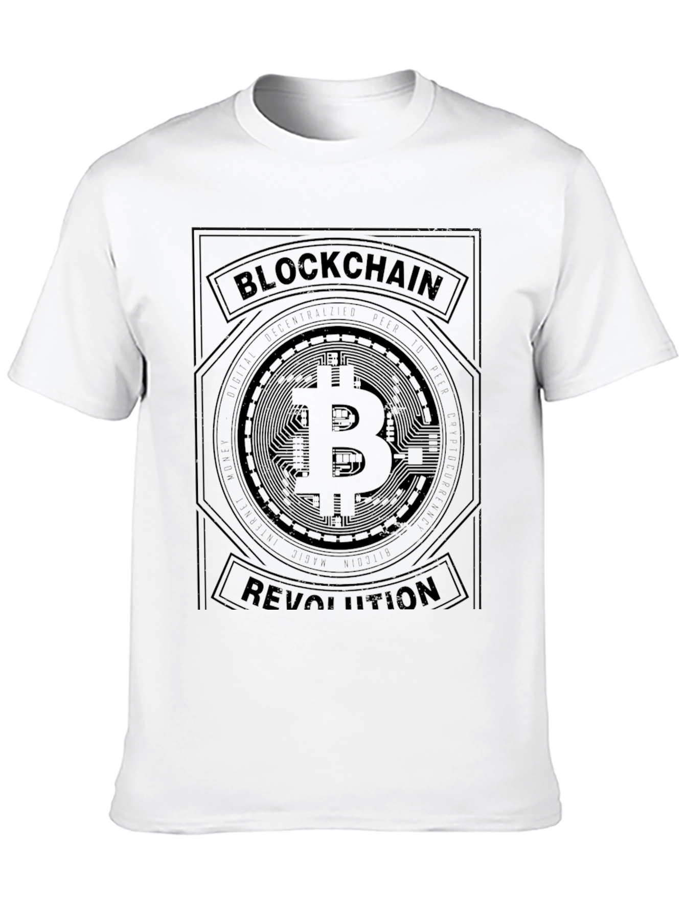 Blockchain Revolution Graphic T-Shirt