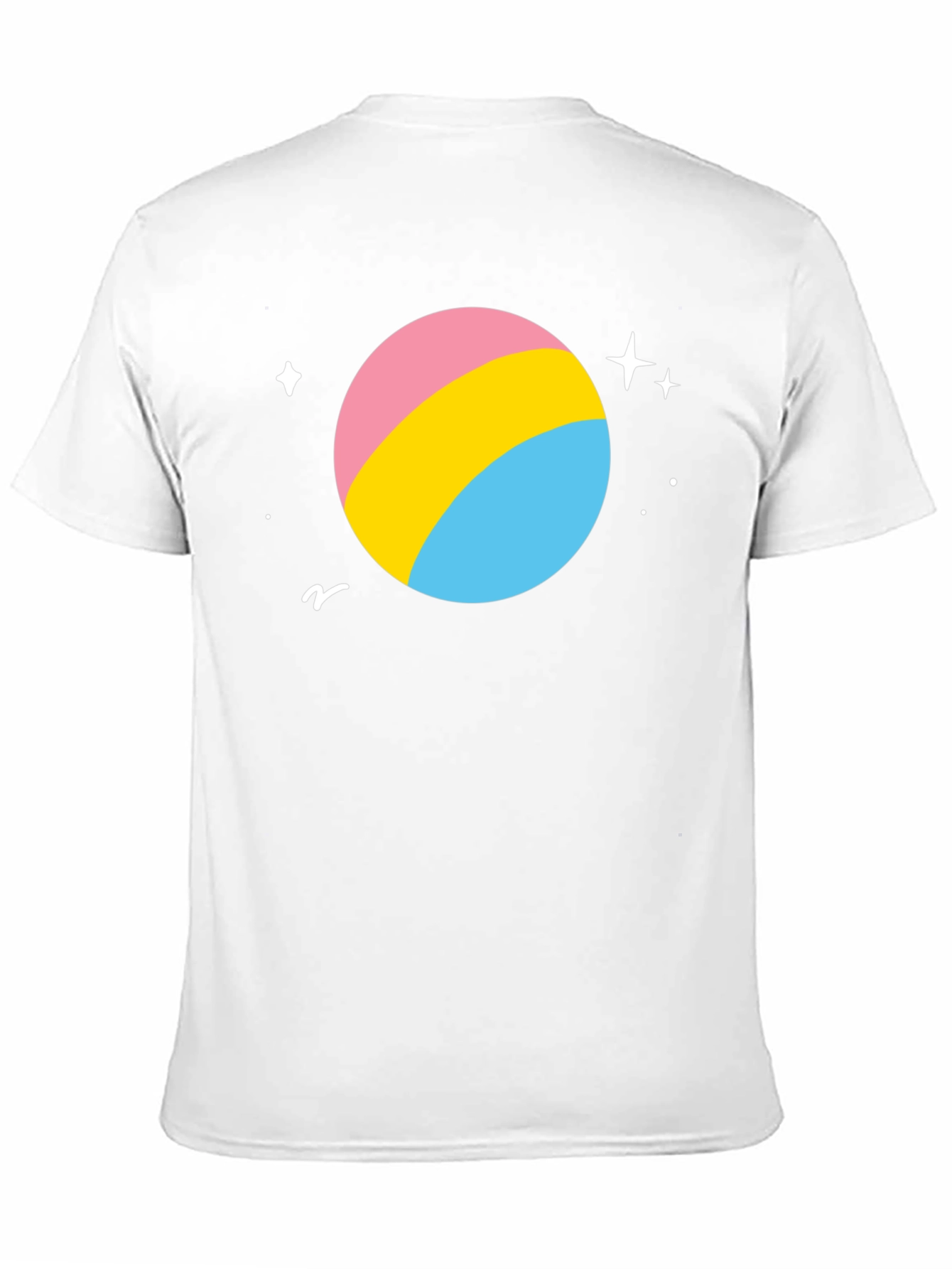 Pansexual Pride Planet T-Shirt - Black