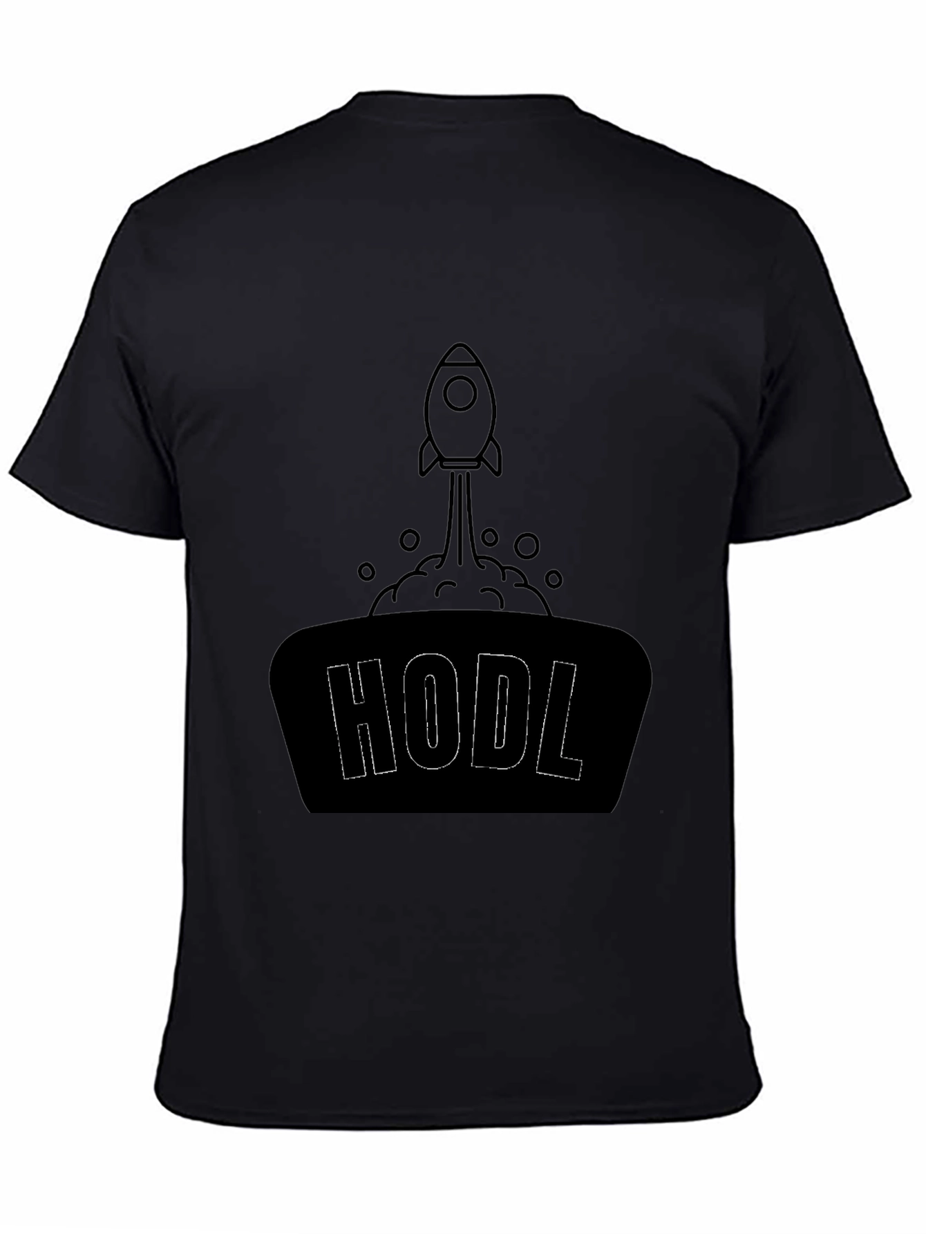 HODL Rocket T-Shirt - Crypto Investing Tee
