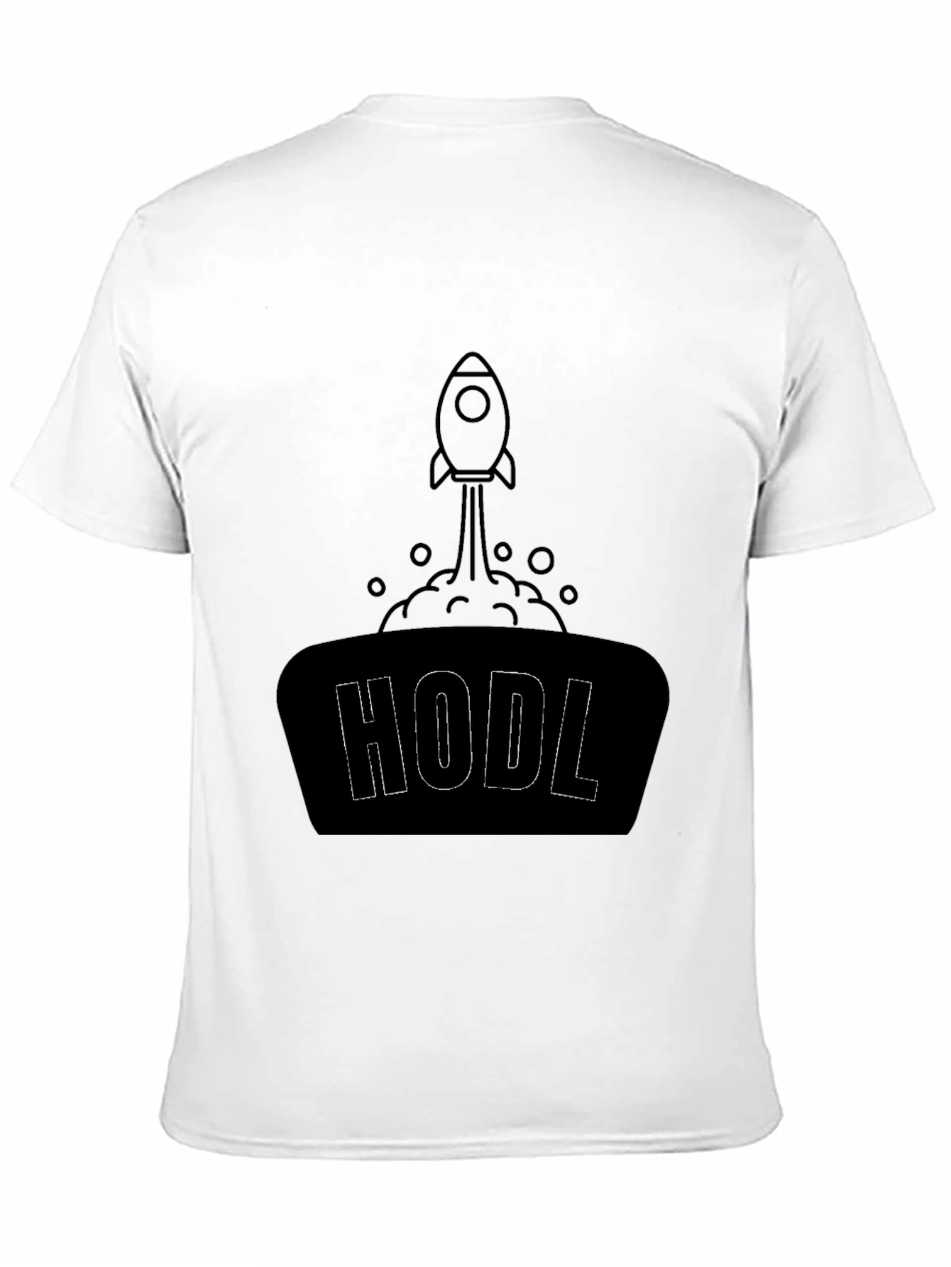 HODL Rocket T-Shirt - Crypto Investing Tee